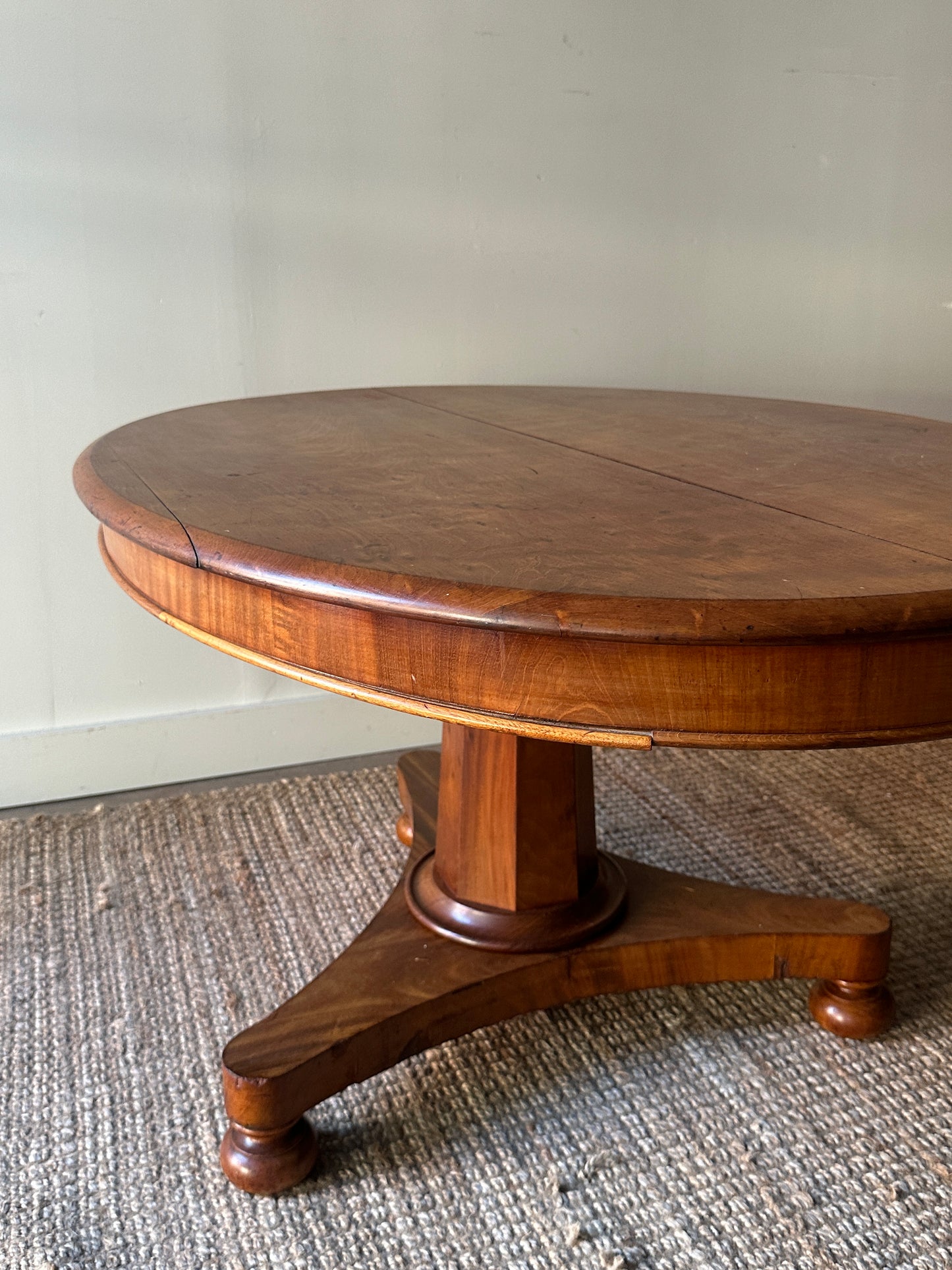 Maple console table