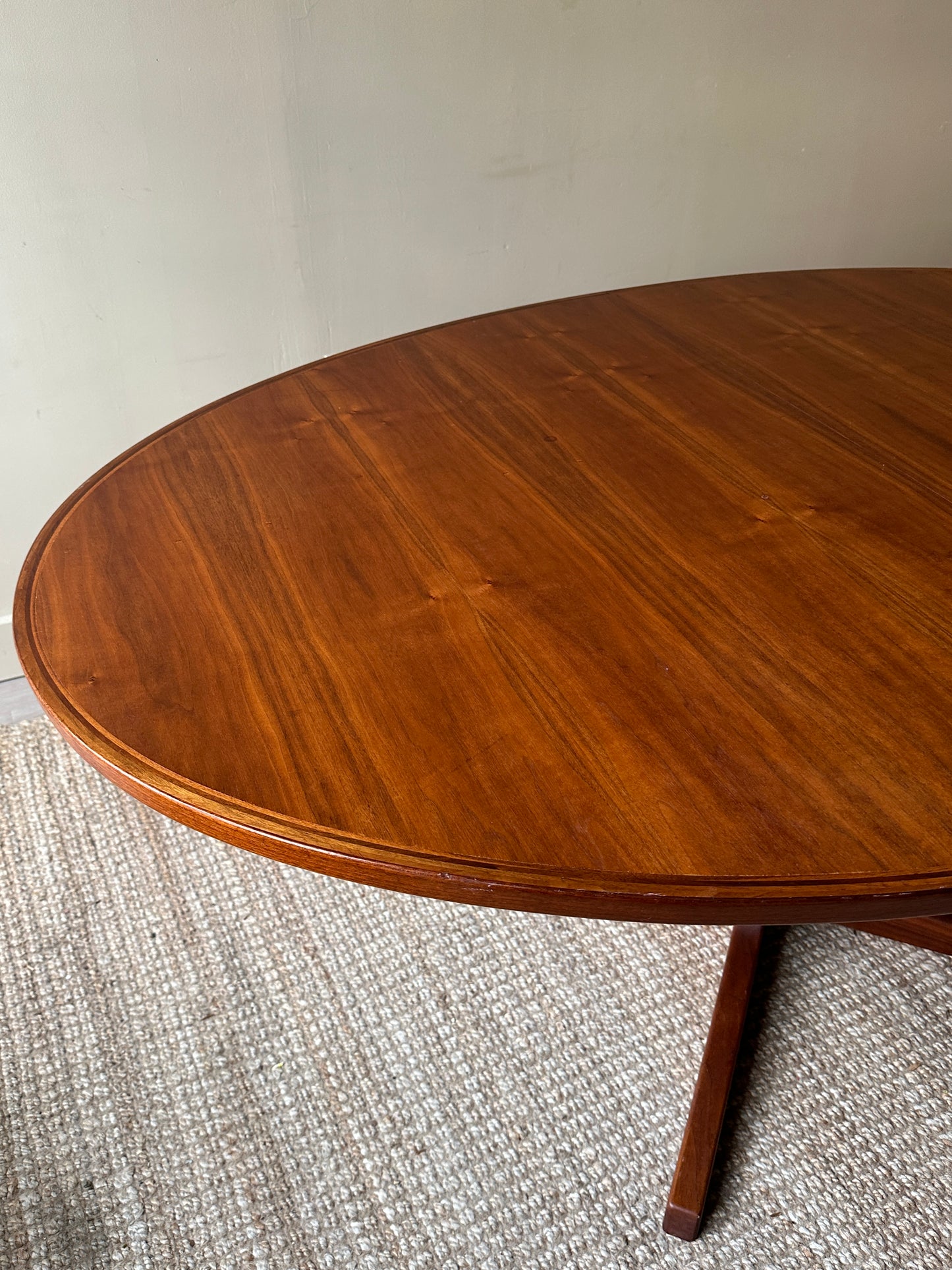Walnut dining table