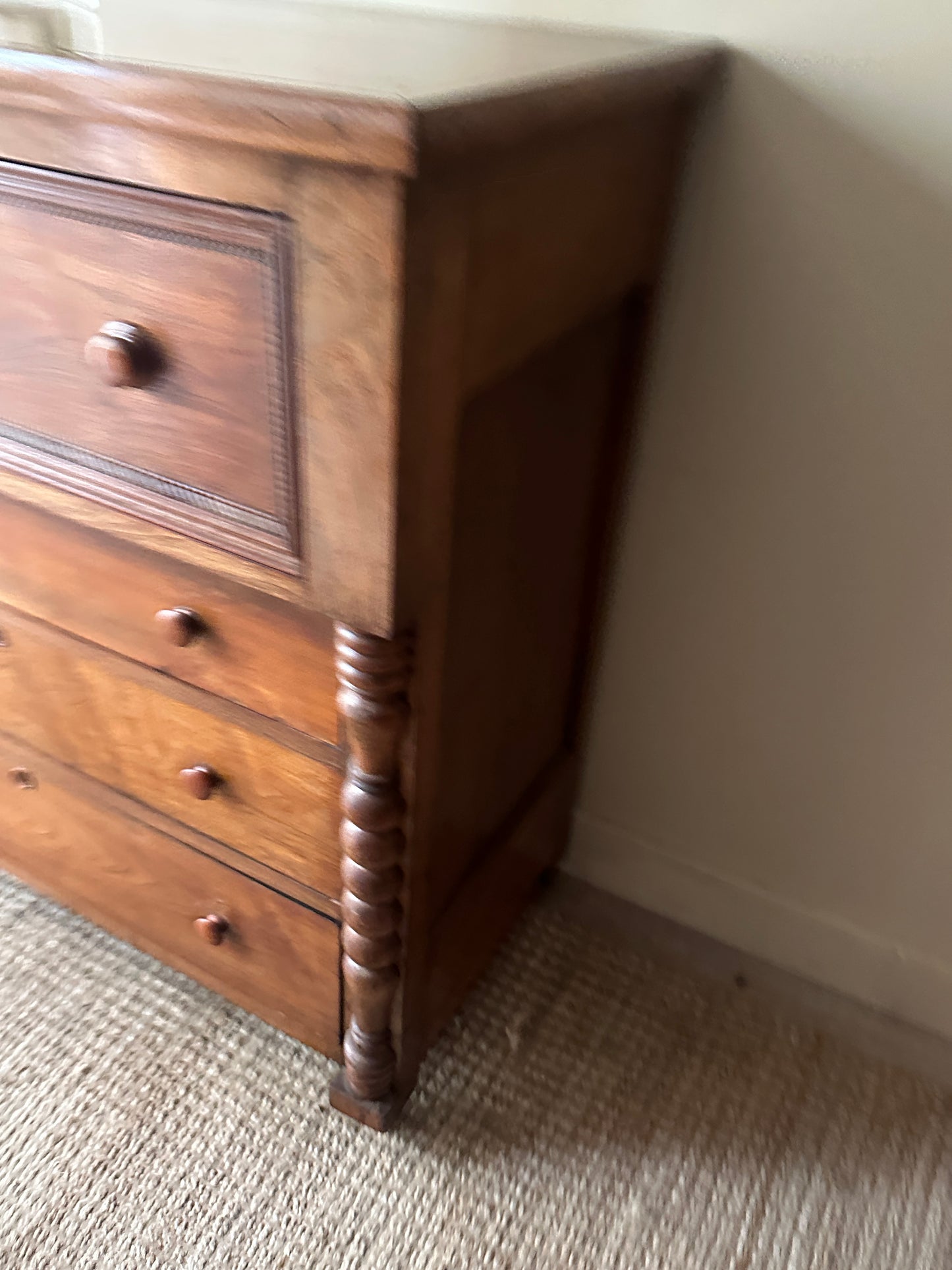 Walnut dresser