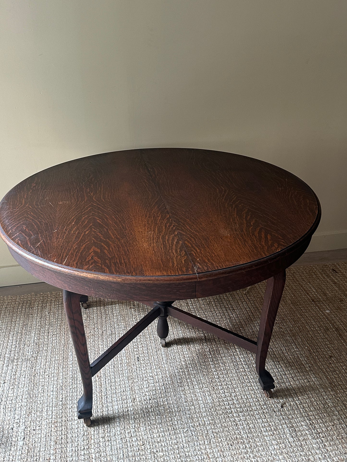 Pine dining table w leaves