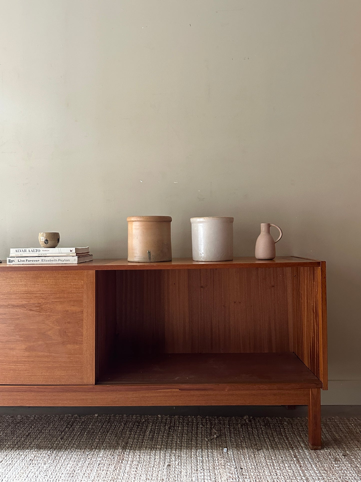 Teak credenza
