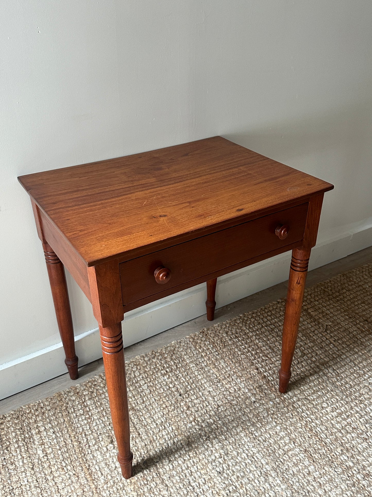Maple side table