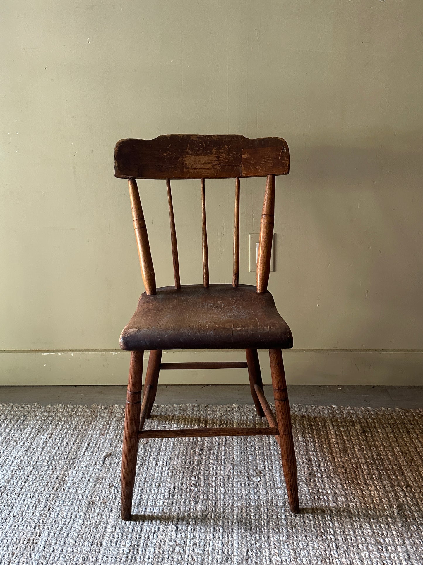 Pine dining chair