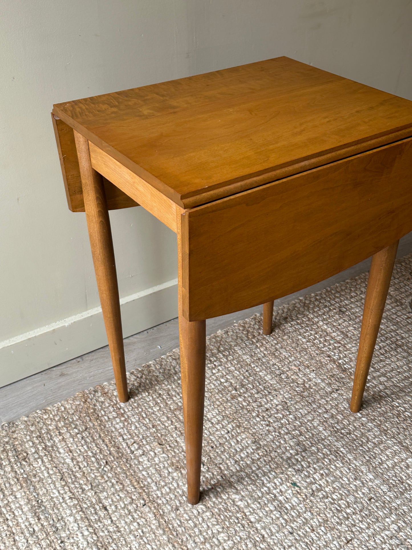Walnut drop leaf