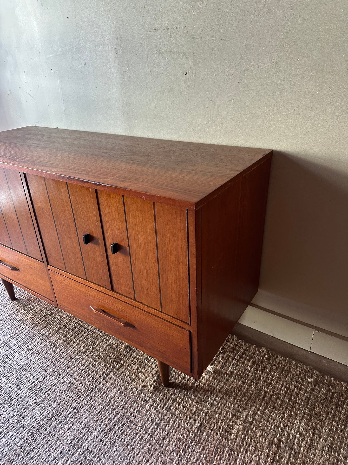 Walnut console