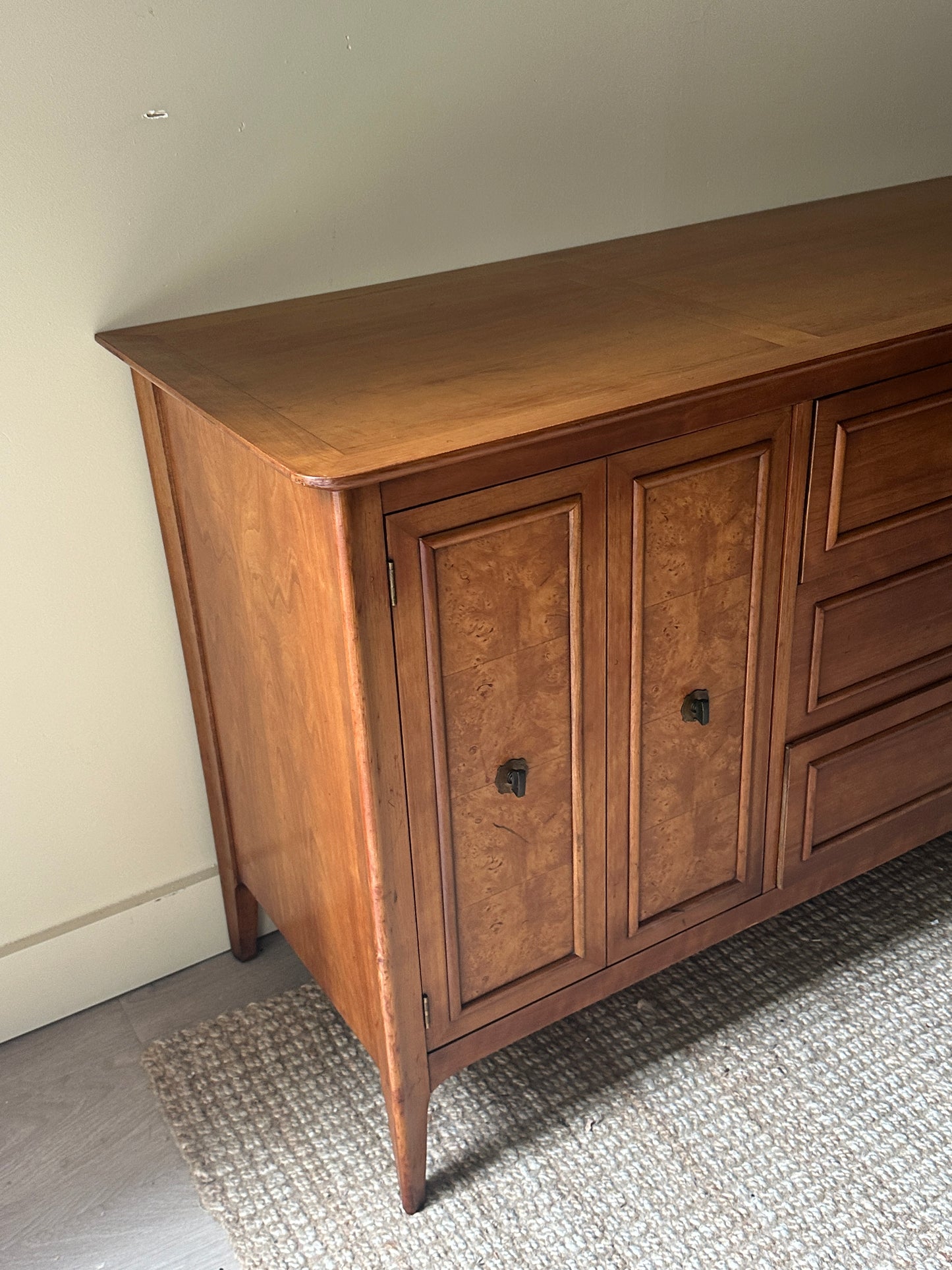 Walnut credenza