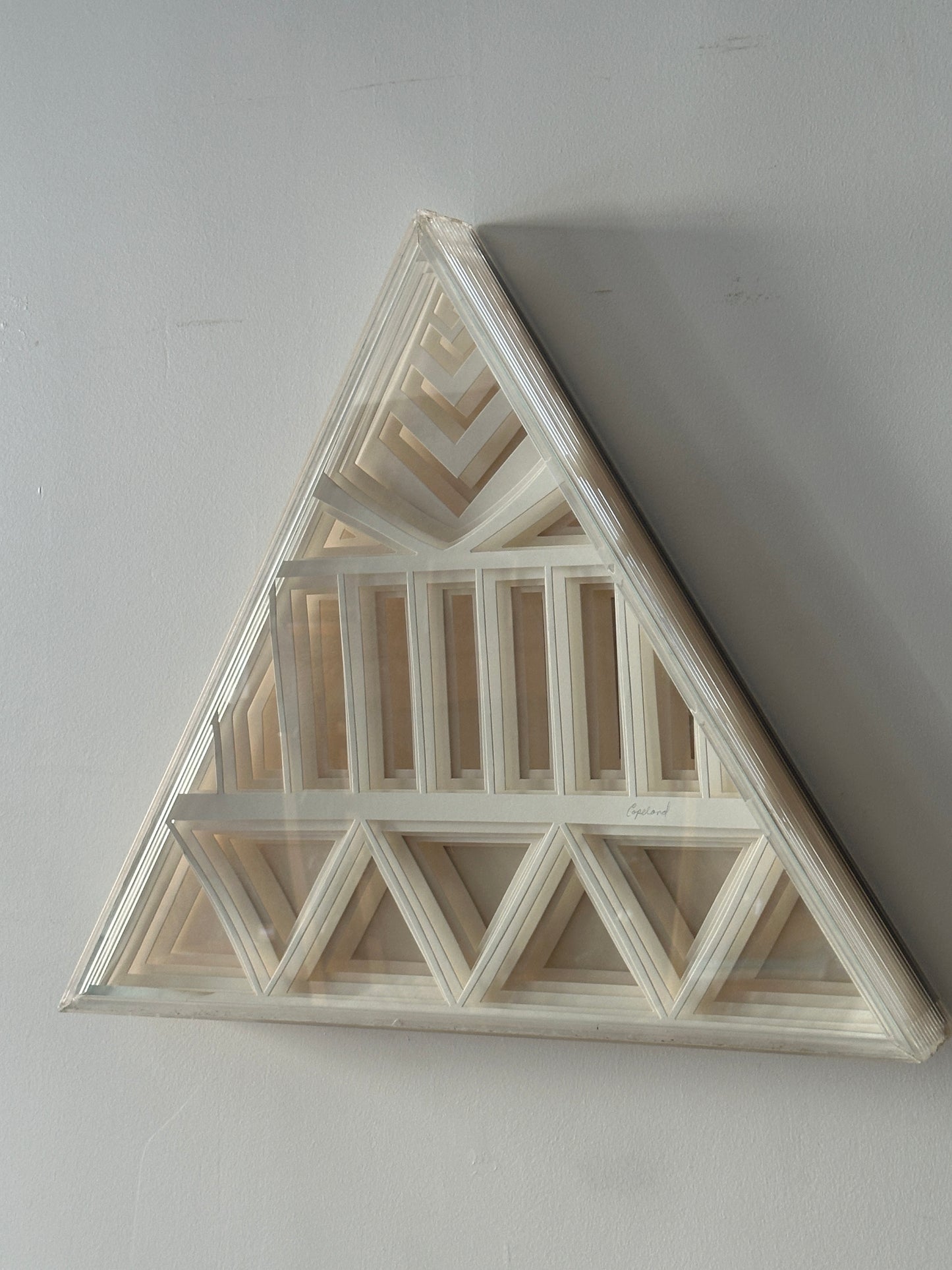 Greg Copeland 3D paper cut wall sculptures. Sold individually.