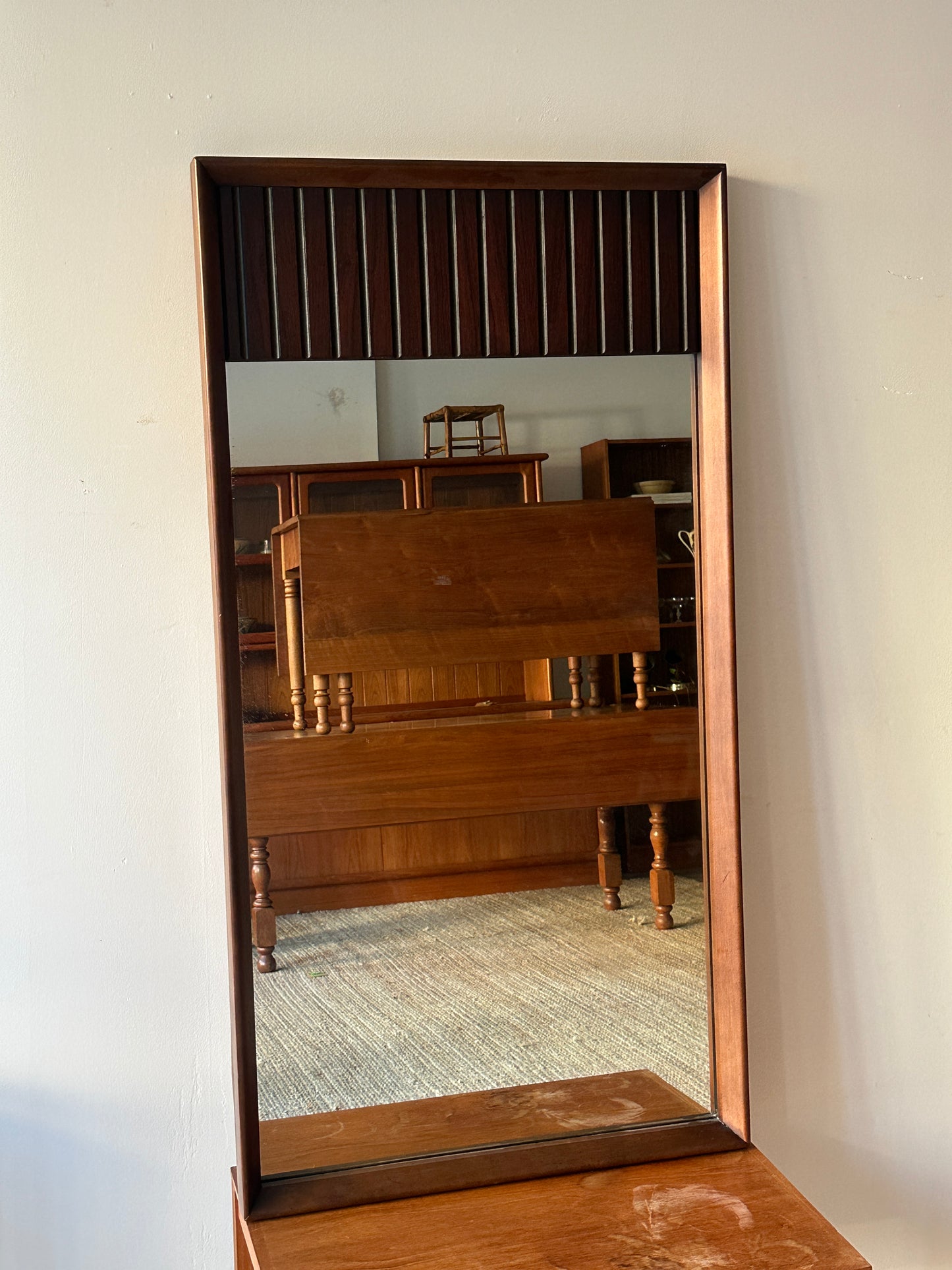 Walnut mirror