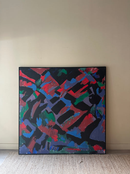 Large abstract painting