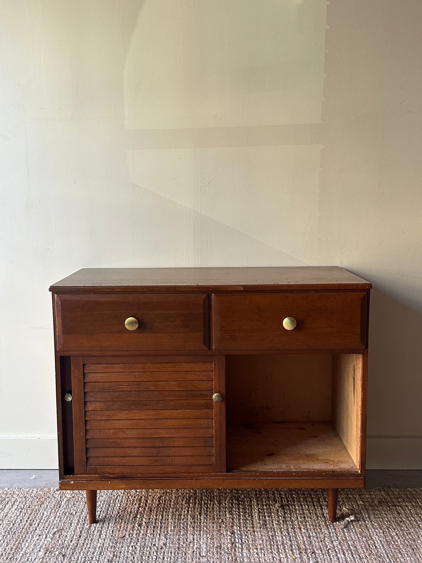 Pine bar cabinet