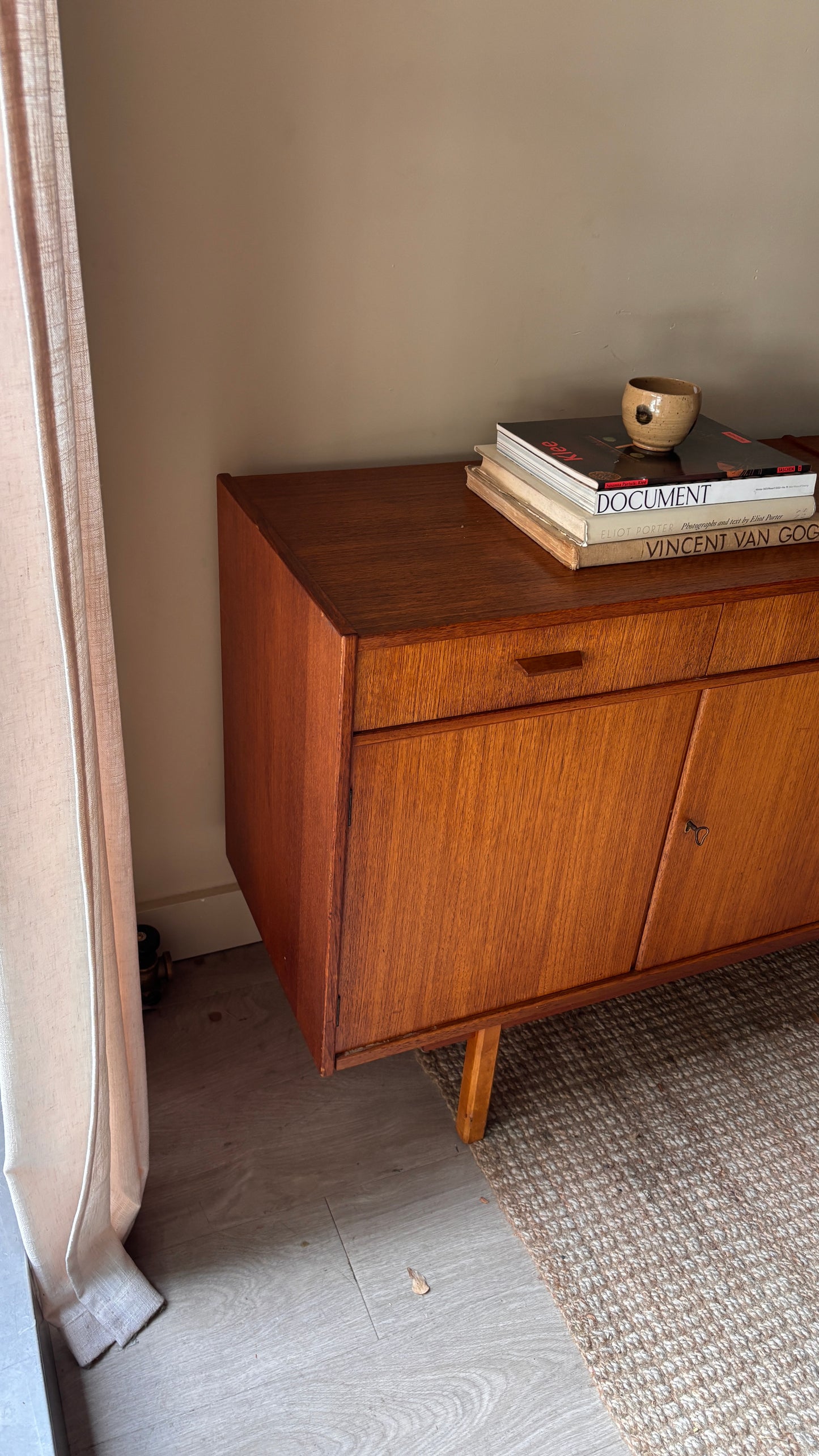 Teak credenza