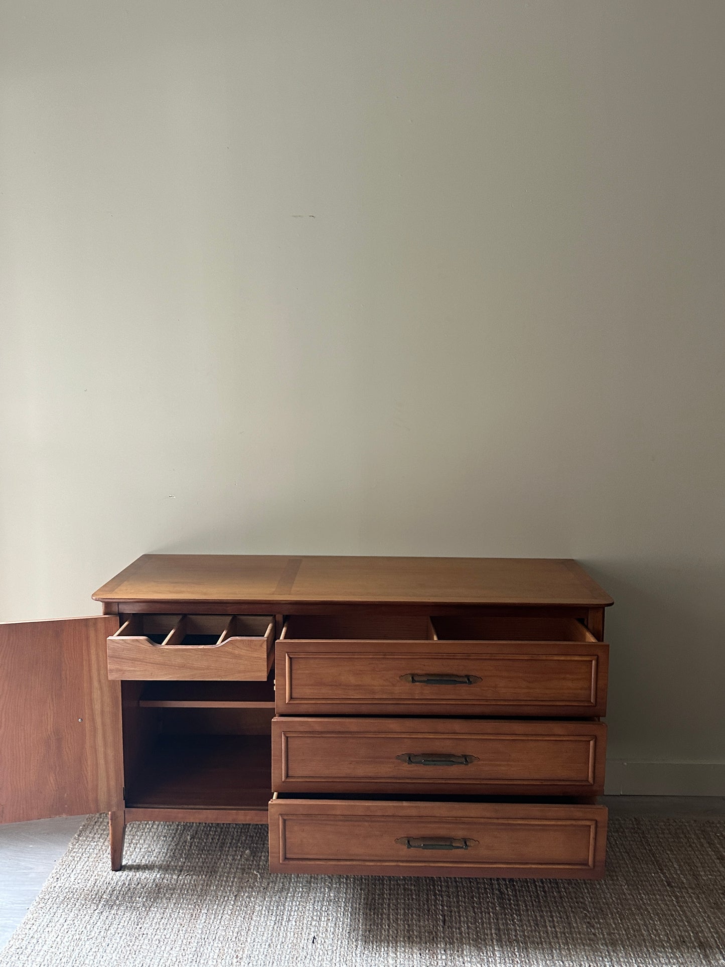 Walnut credenza