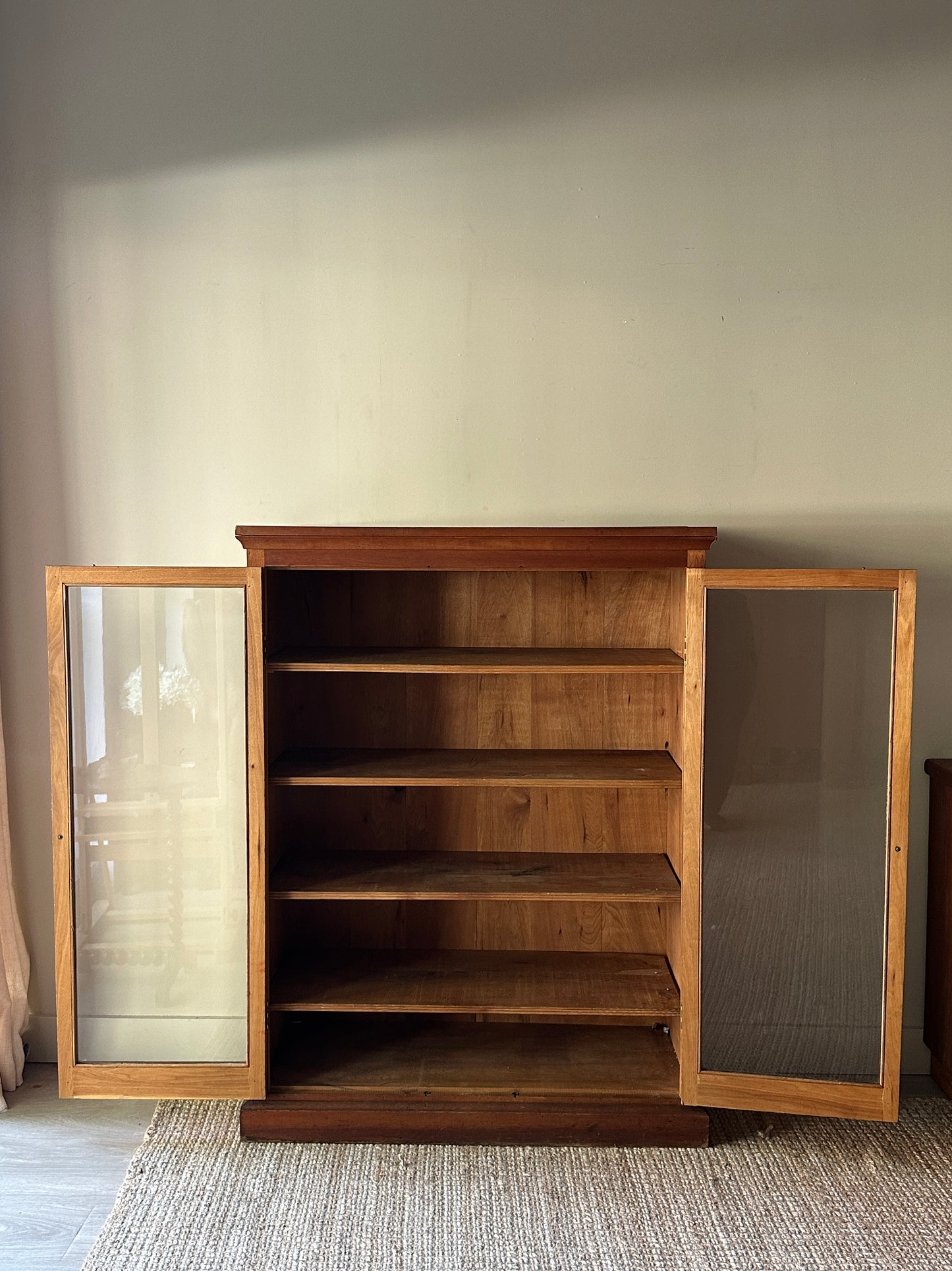Pine display case