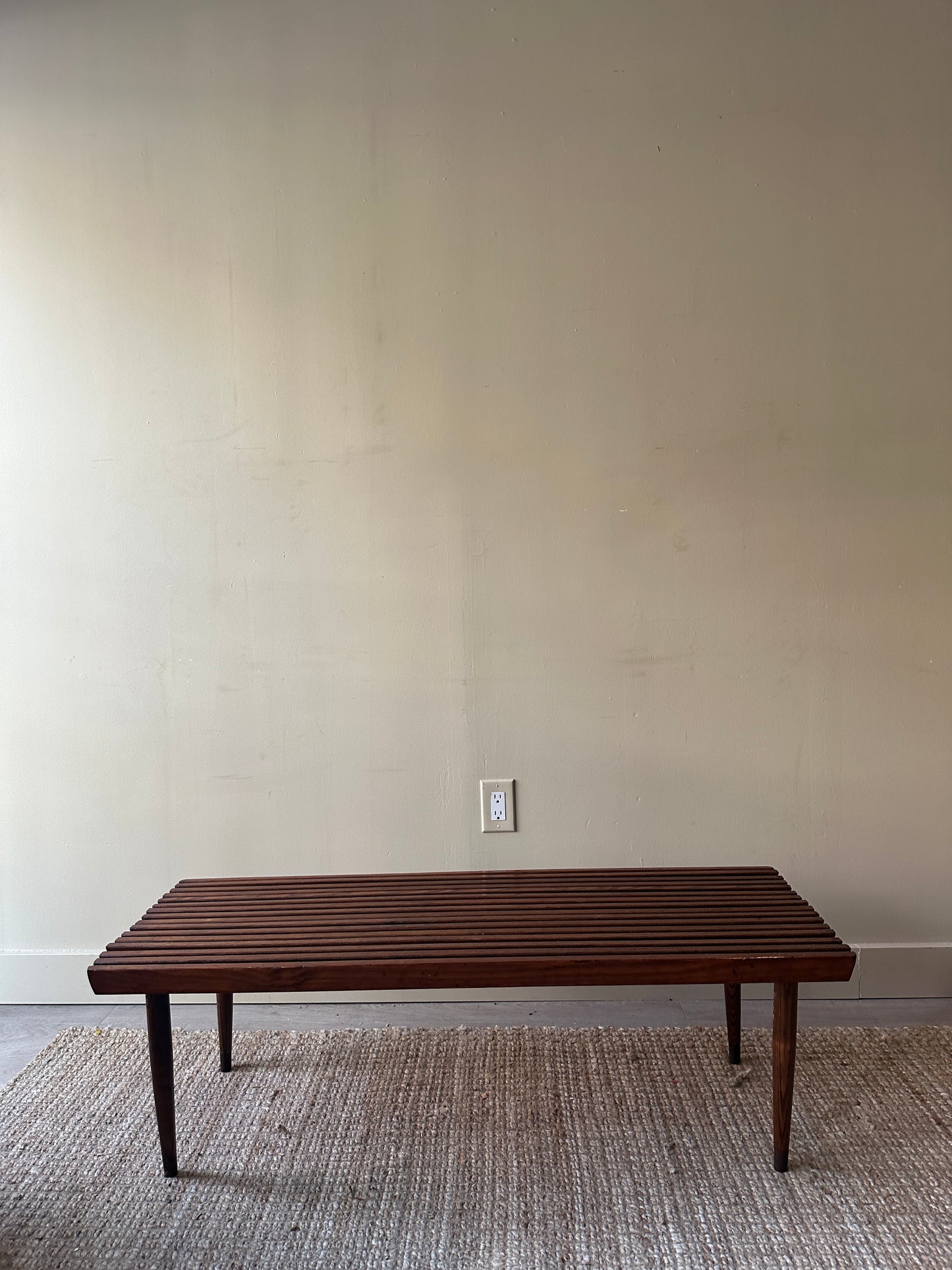 Slat coffee table