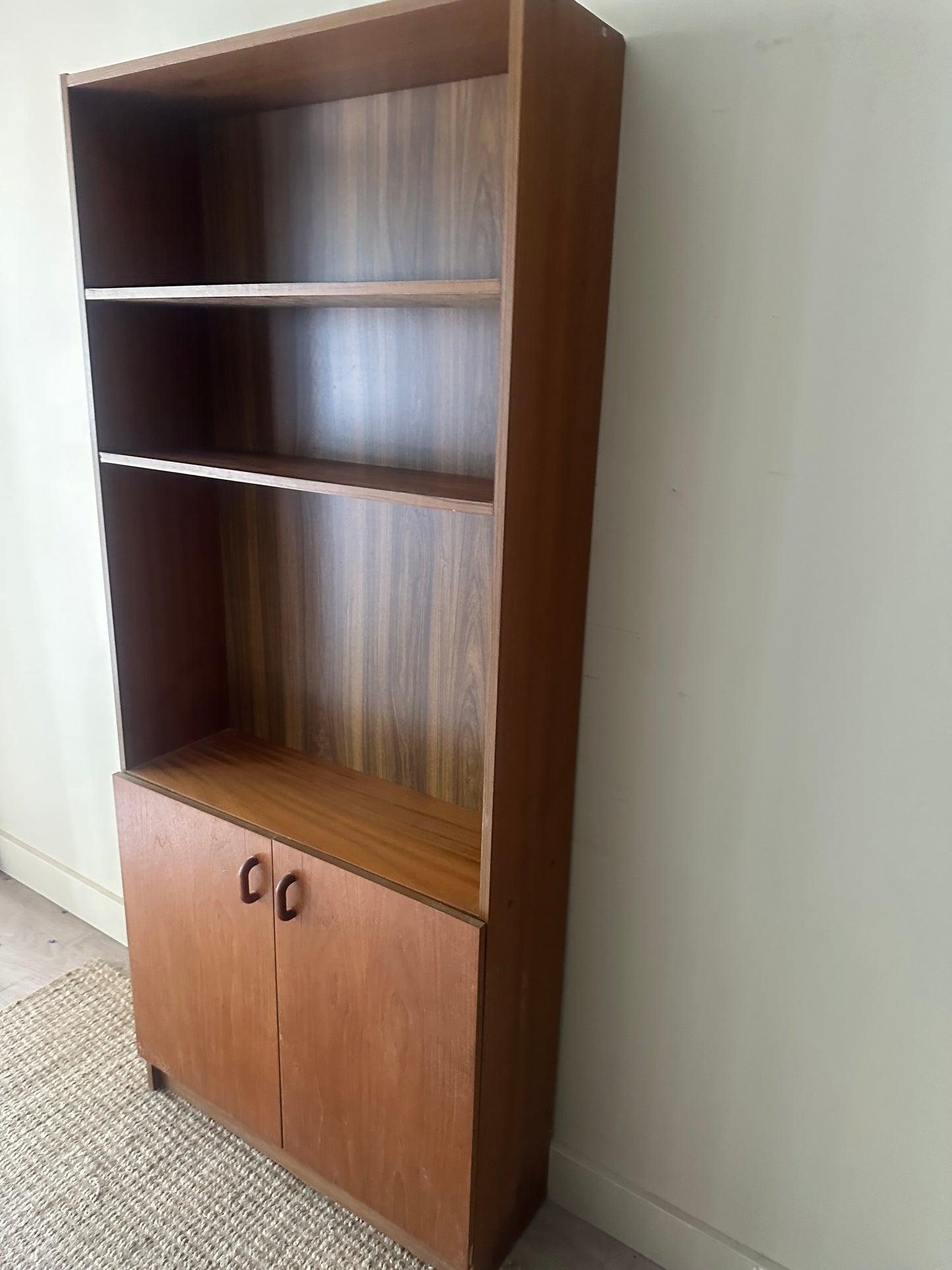 Teak bookshelf