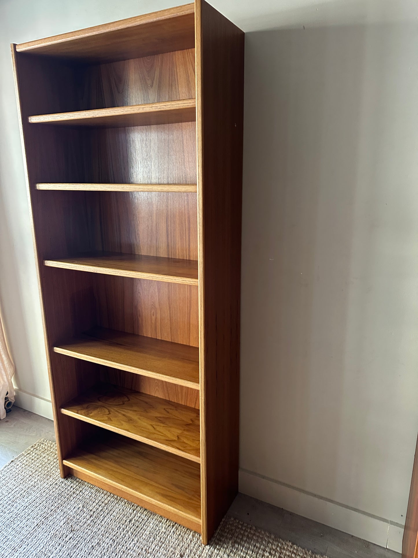 Teak bookshelf