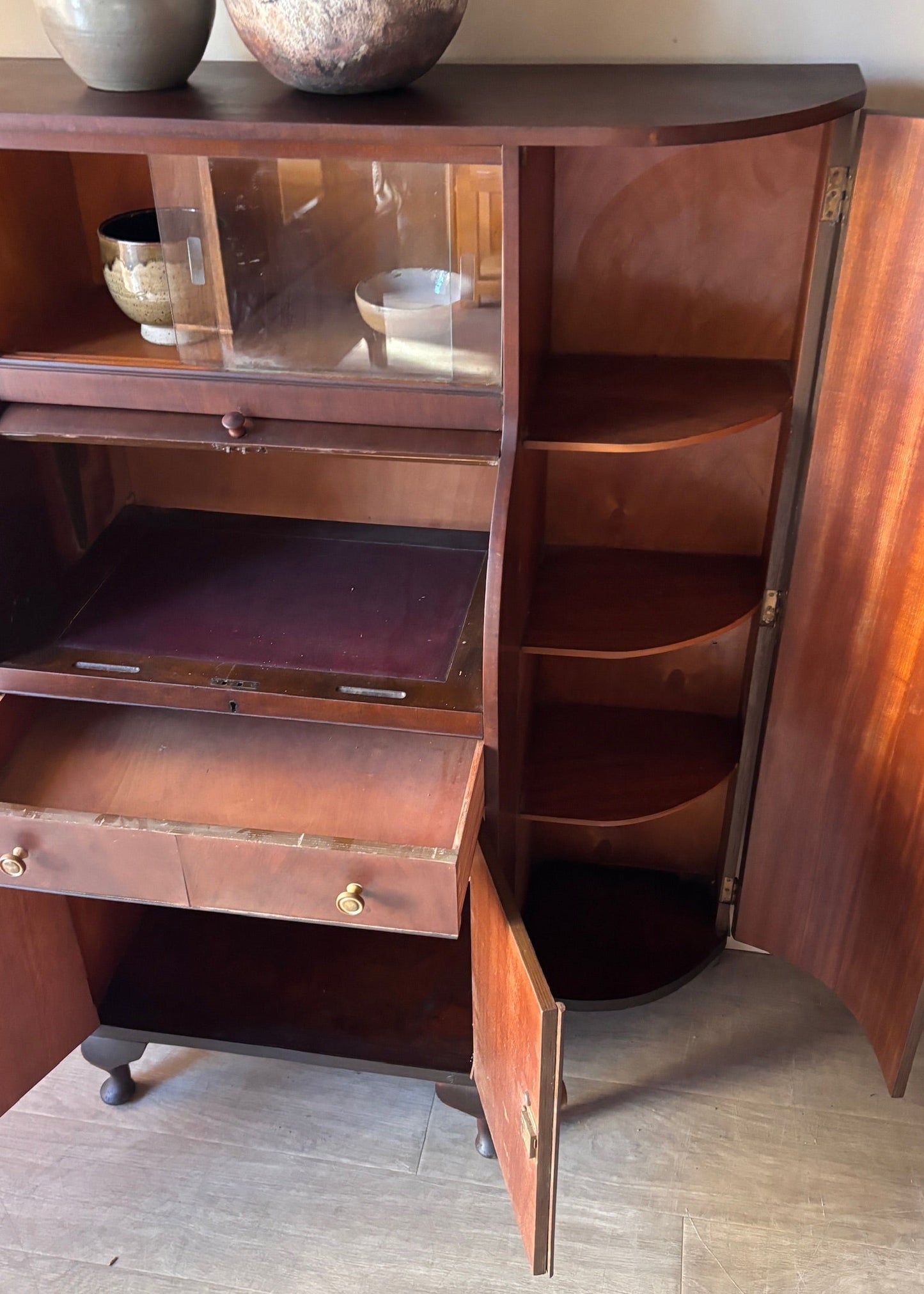 French Deco bar cabinet