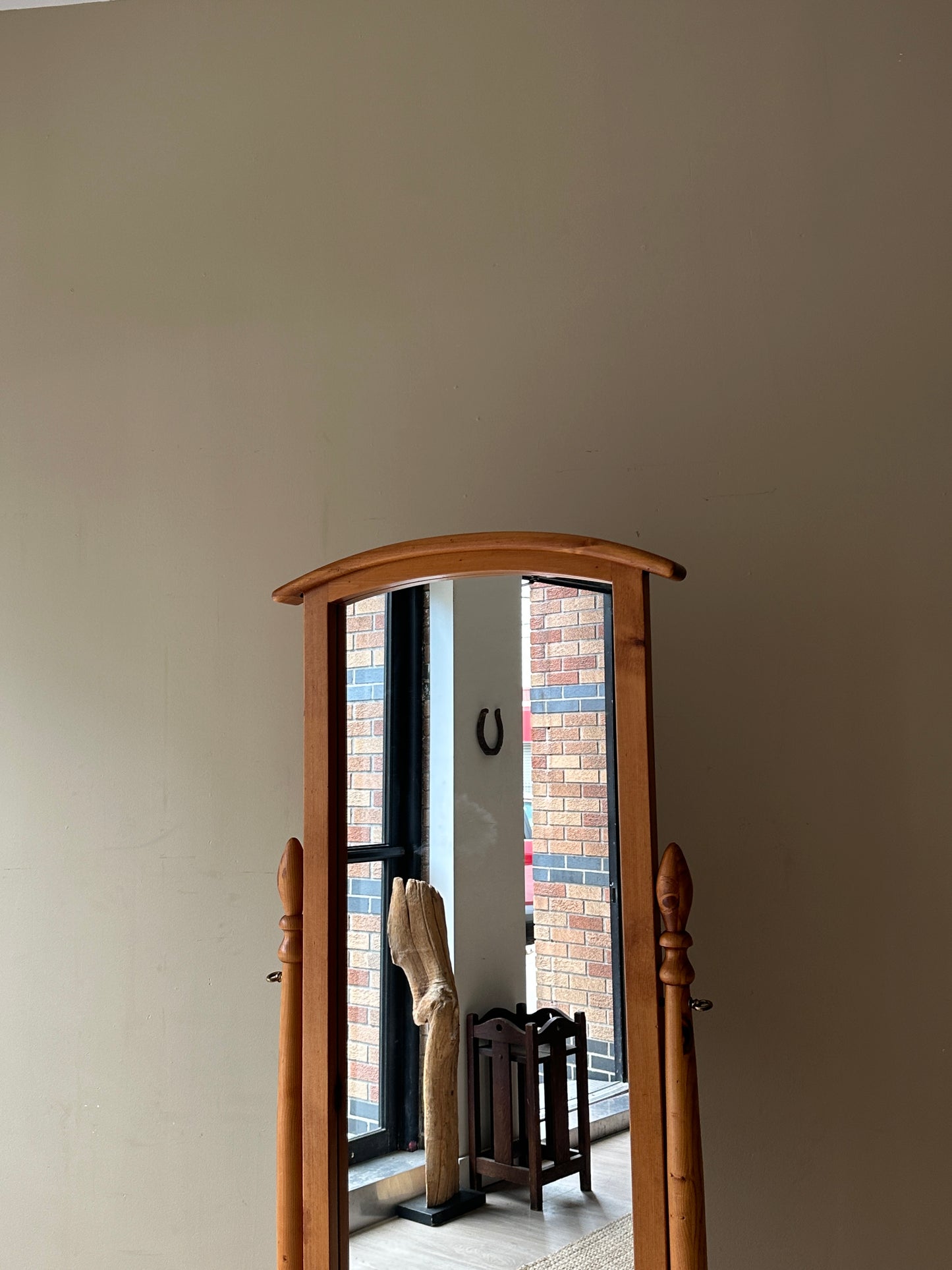 Pine Cheval mirror