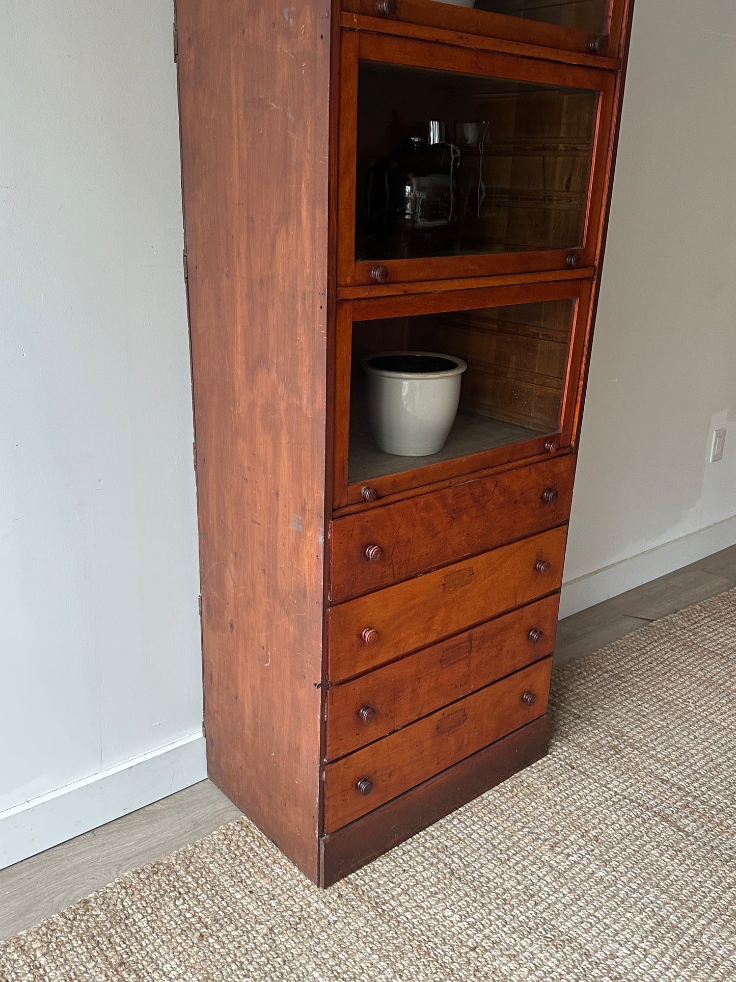 Maple barrister bookcase
