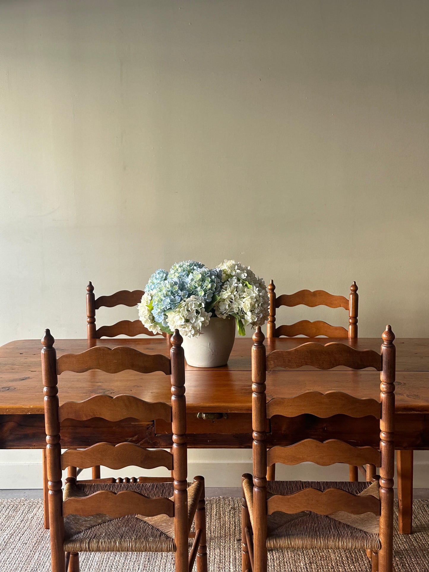 Pine farmhouse table
