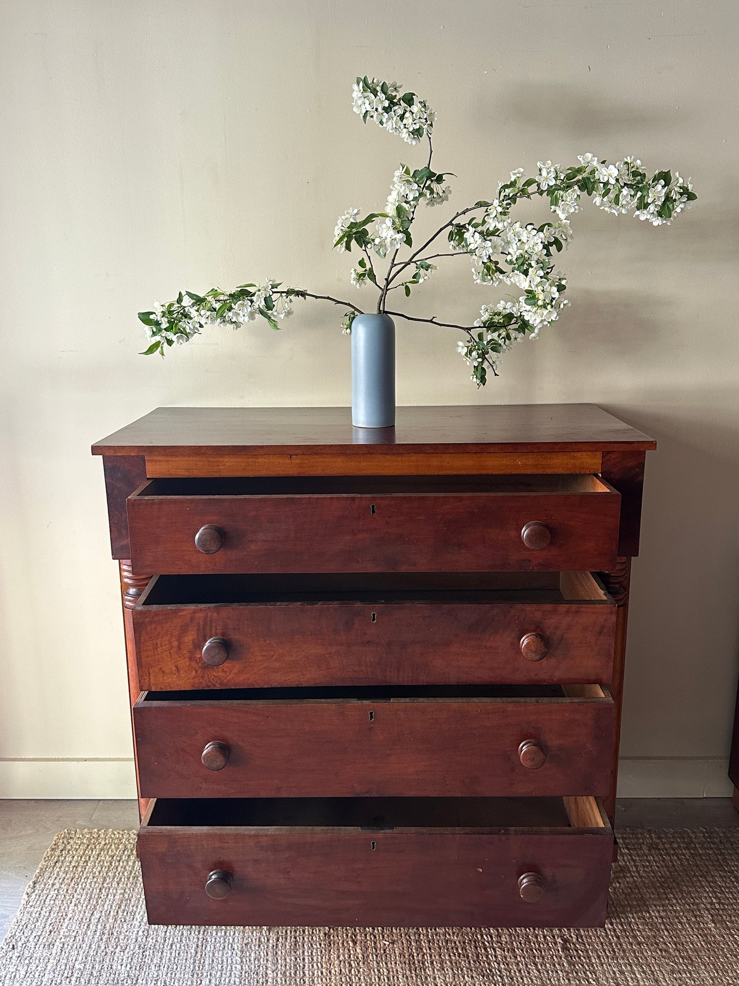 Sheraton cherry dresser