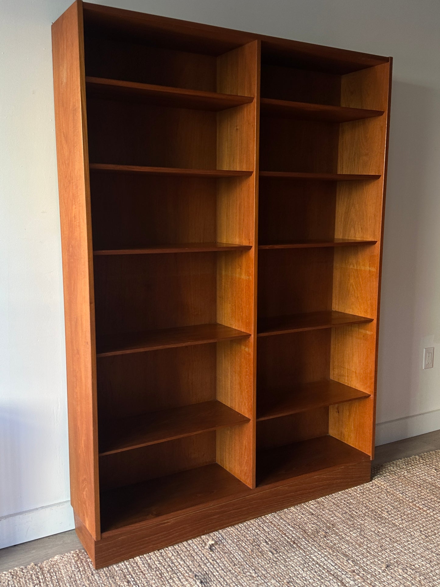 Danish teak shelves