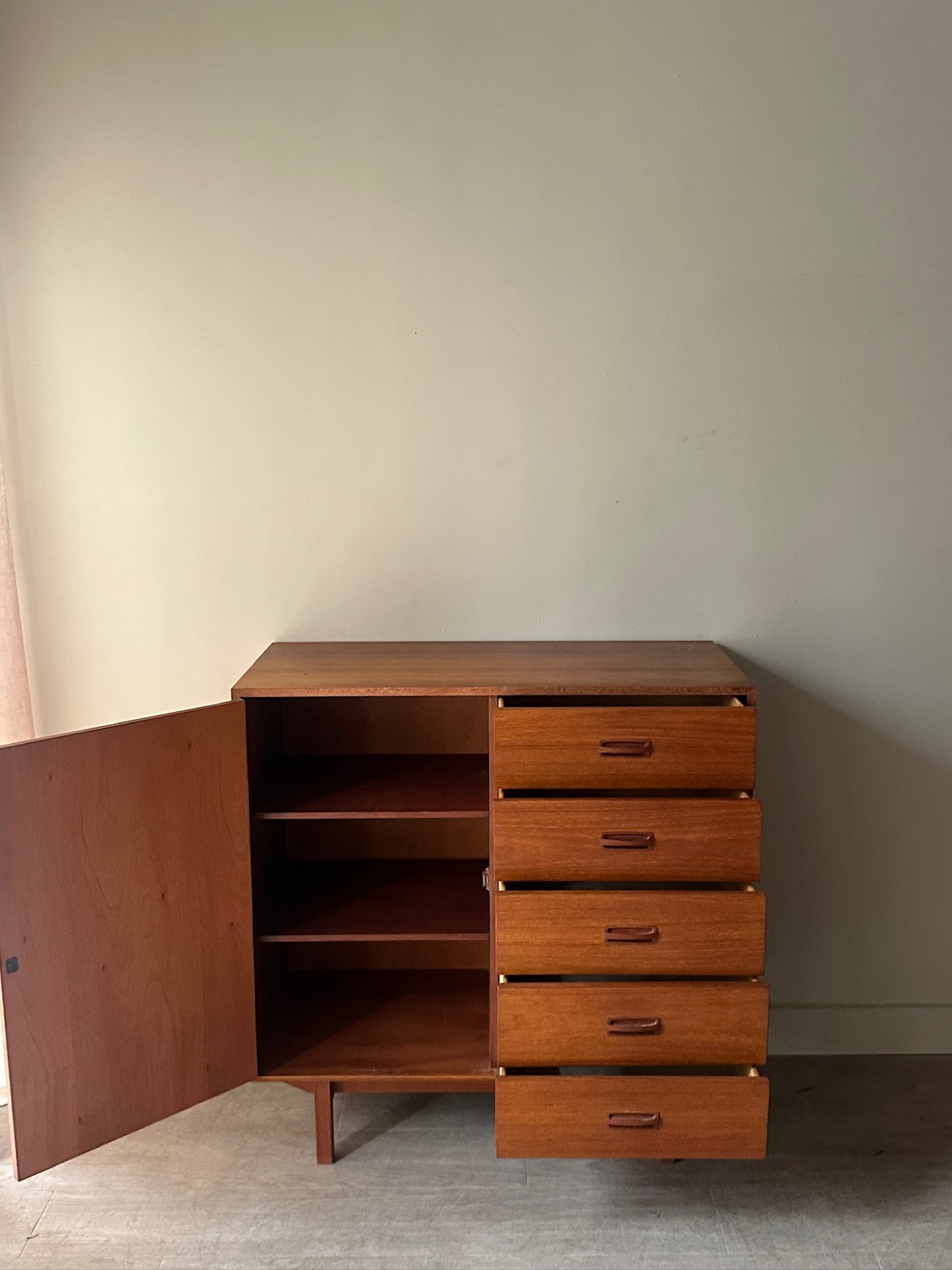 Teak side by side
