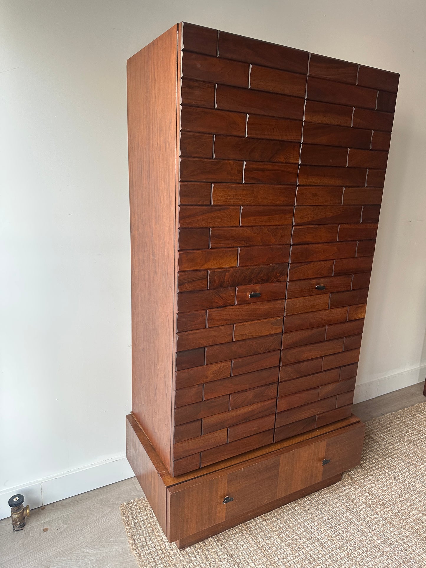 Walnut armoire