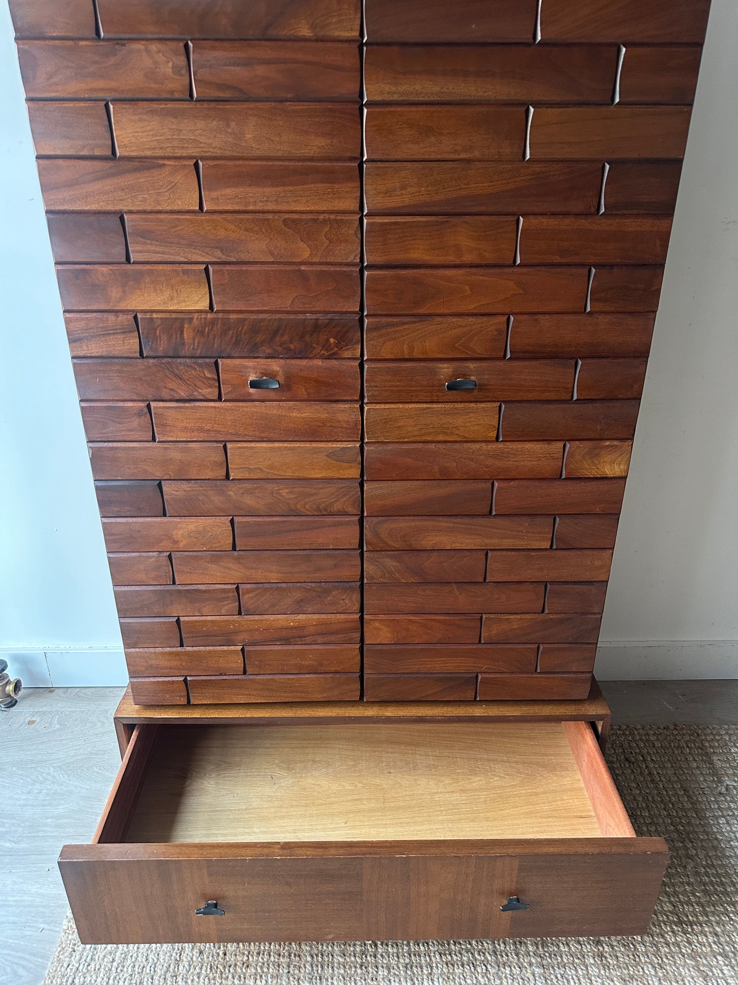 Walnut armoire