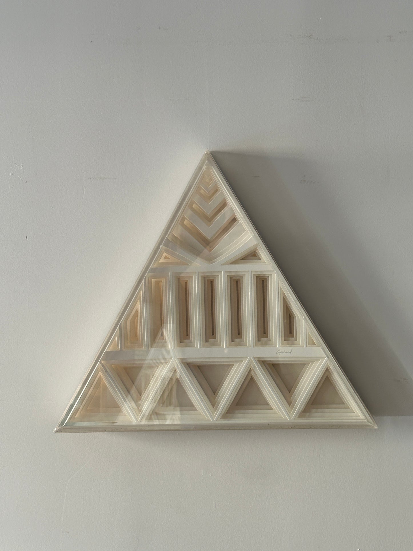 Greg Copeland 3D paper cut wall sculptures. Sold individually.