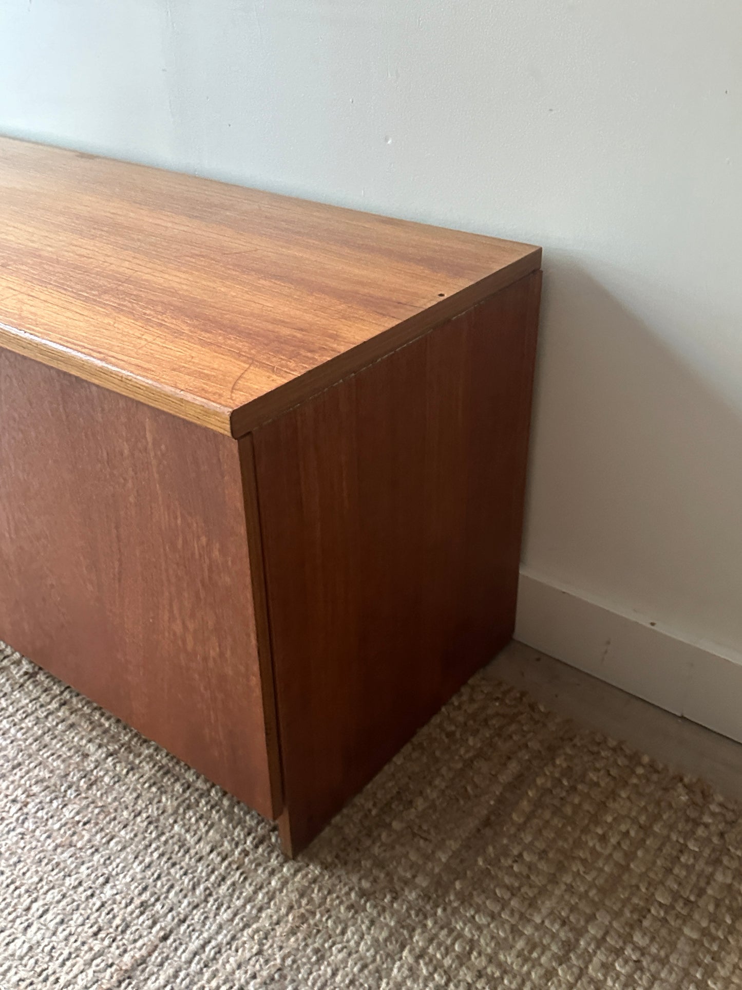 Teak console