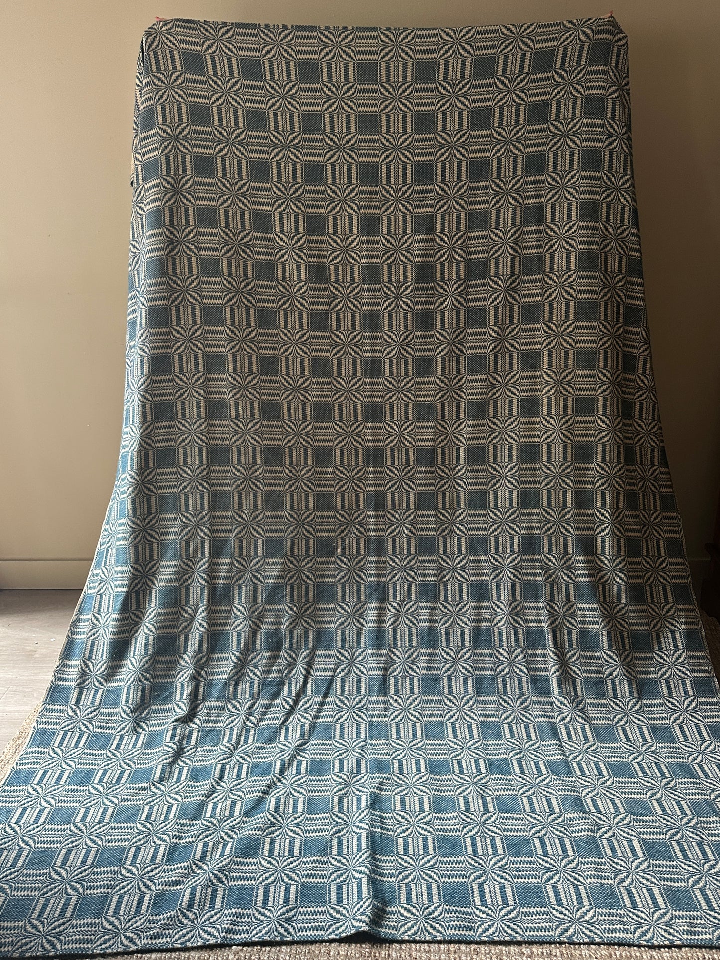 Wool coverlet