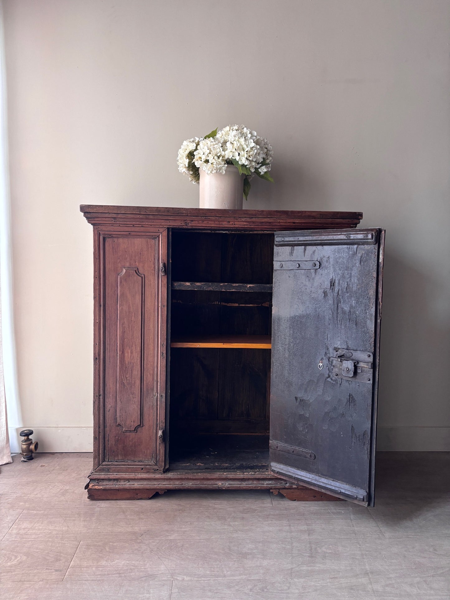 French walnut cupboard