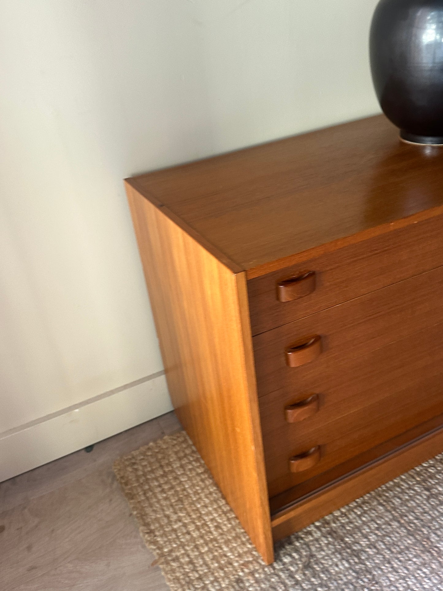 Teak console