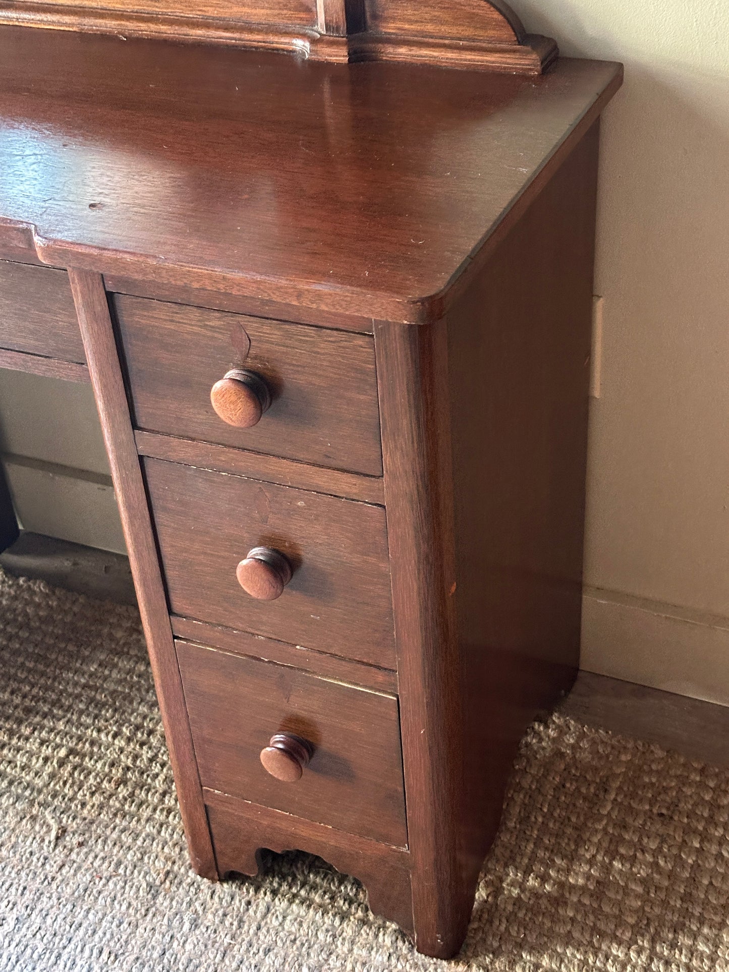Pine vanity
