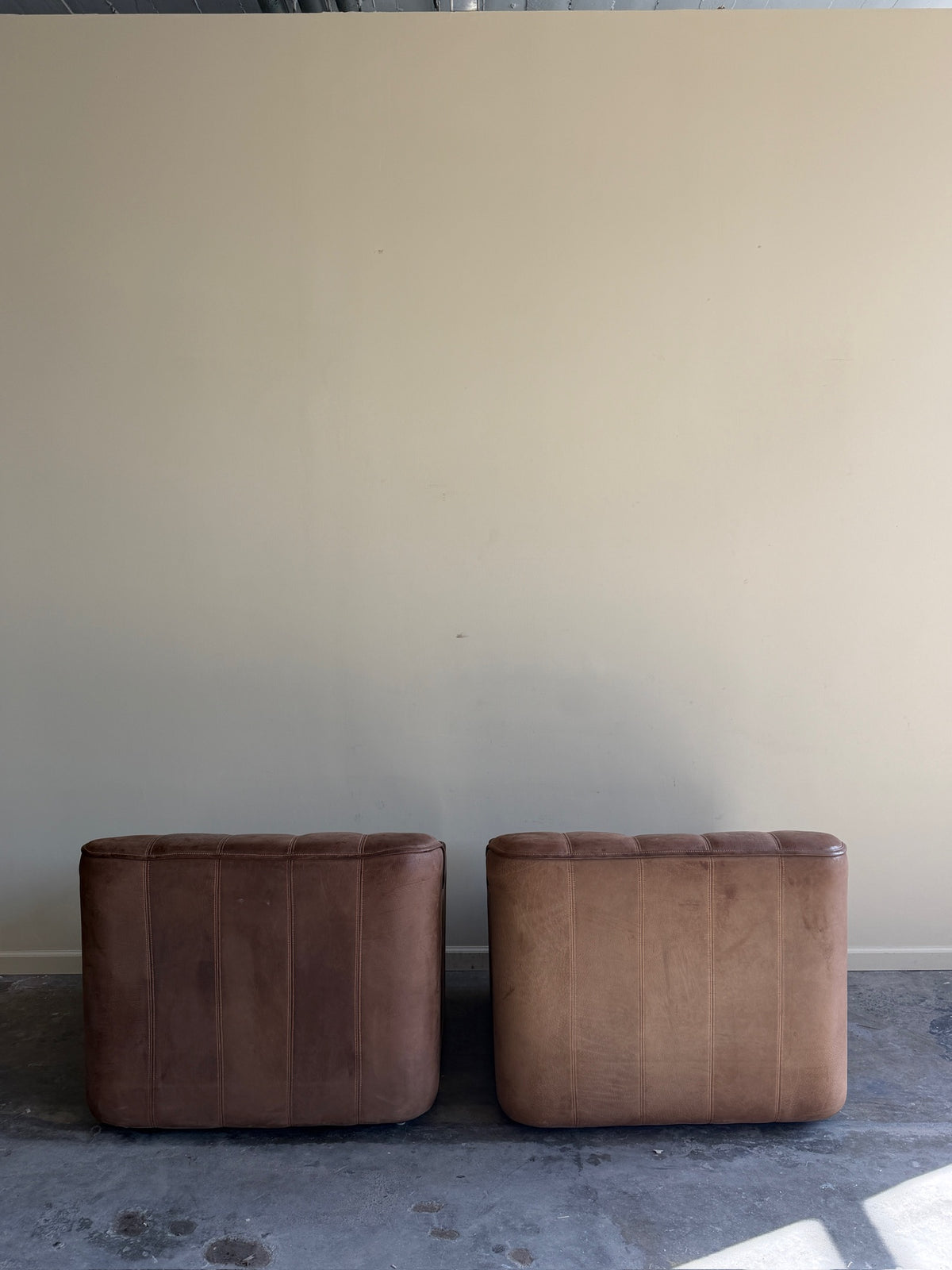 De Sede DS 44 lounge chairs. Sold individually.