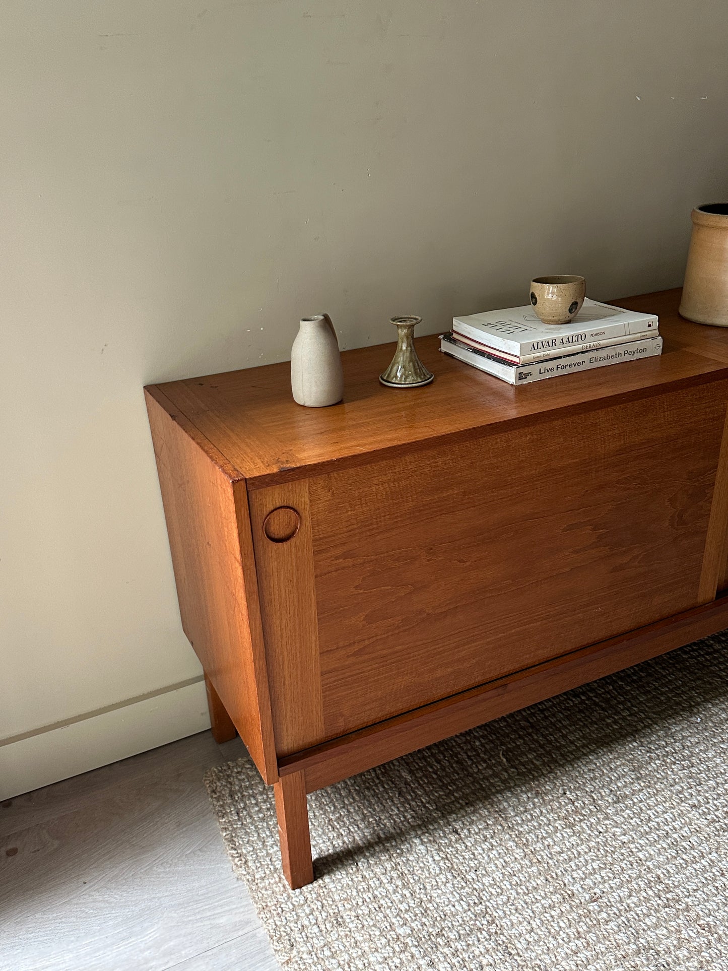 Teak credenza