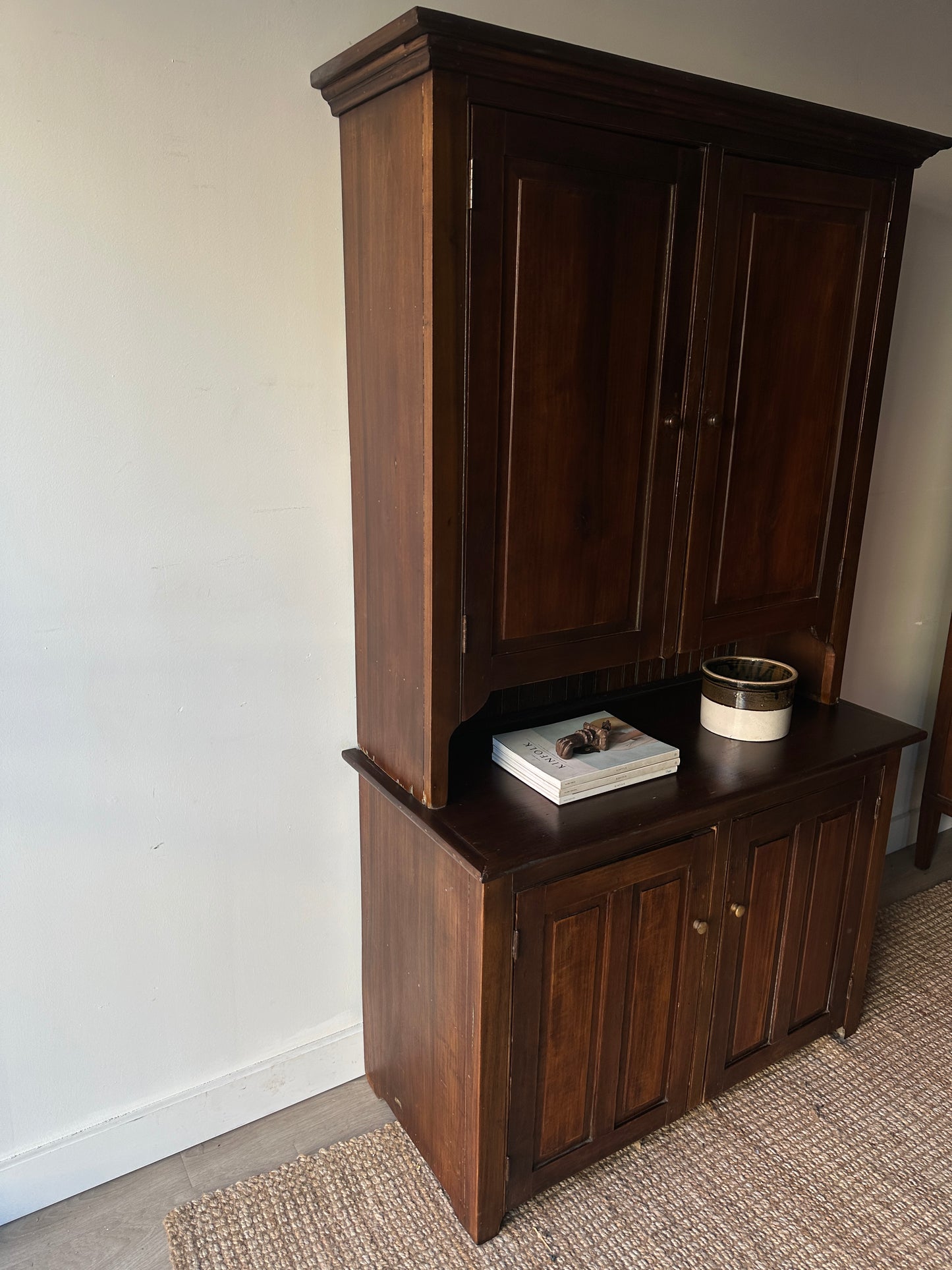 Walnut hutch