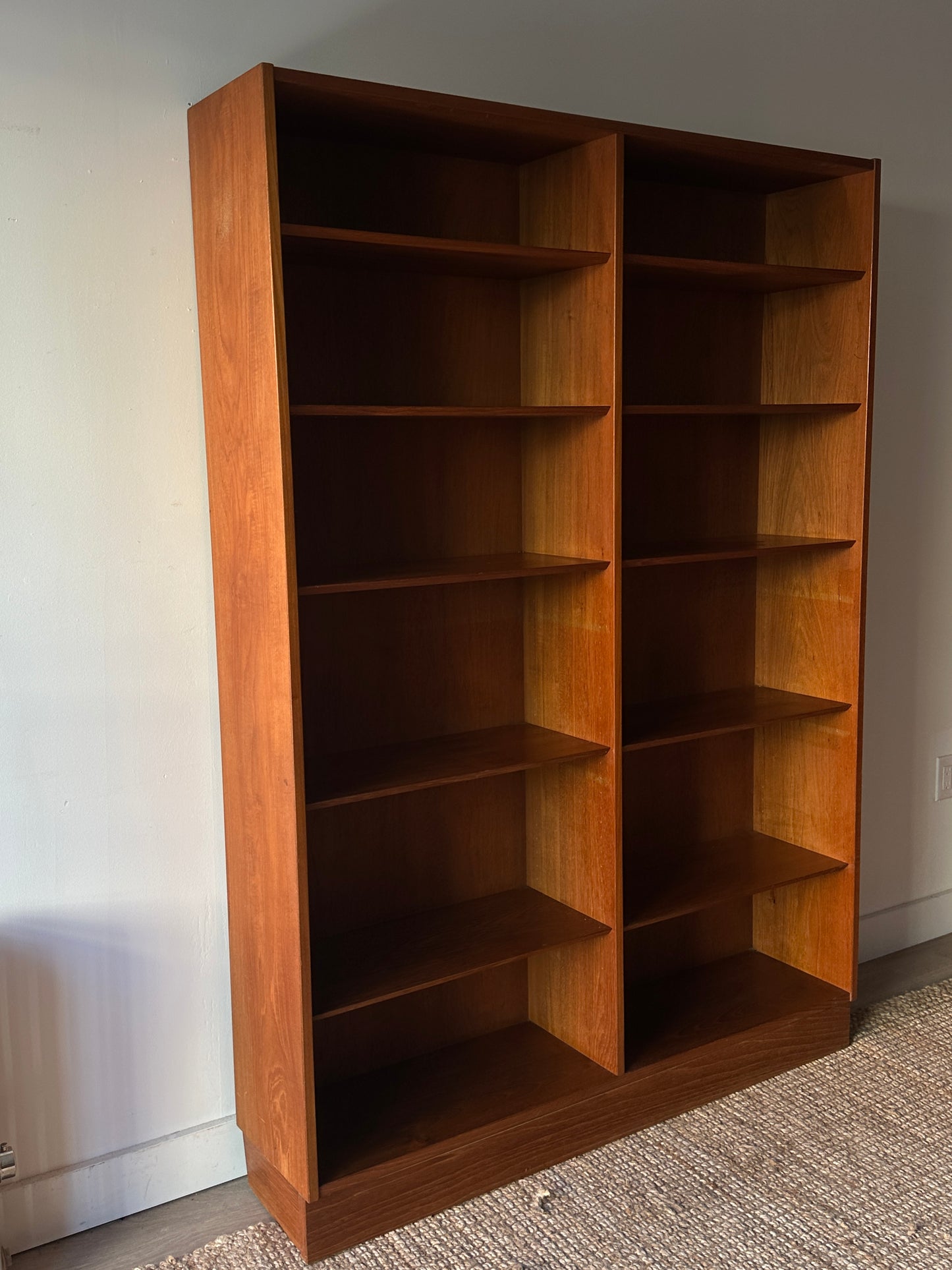 Danish teak shelves