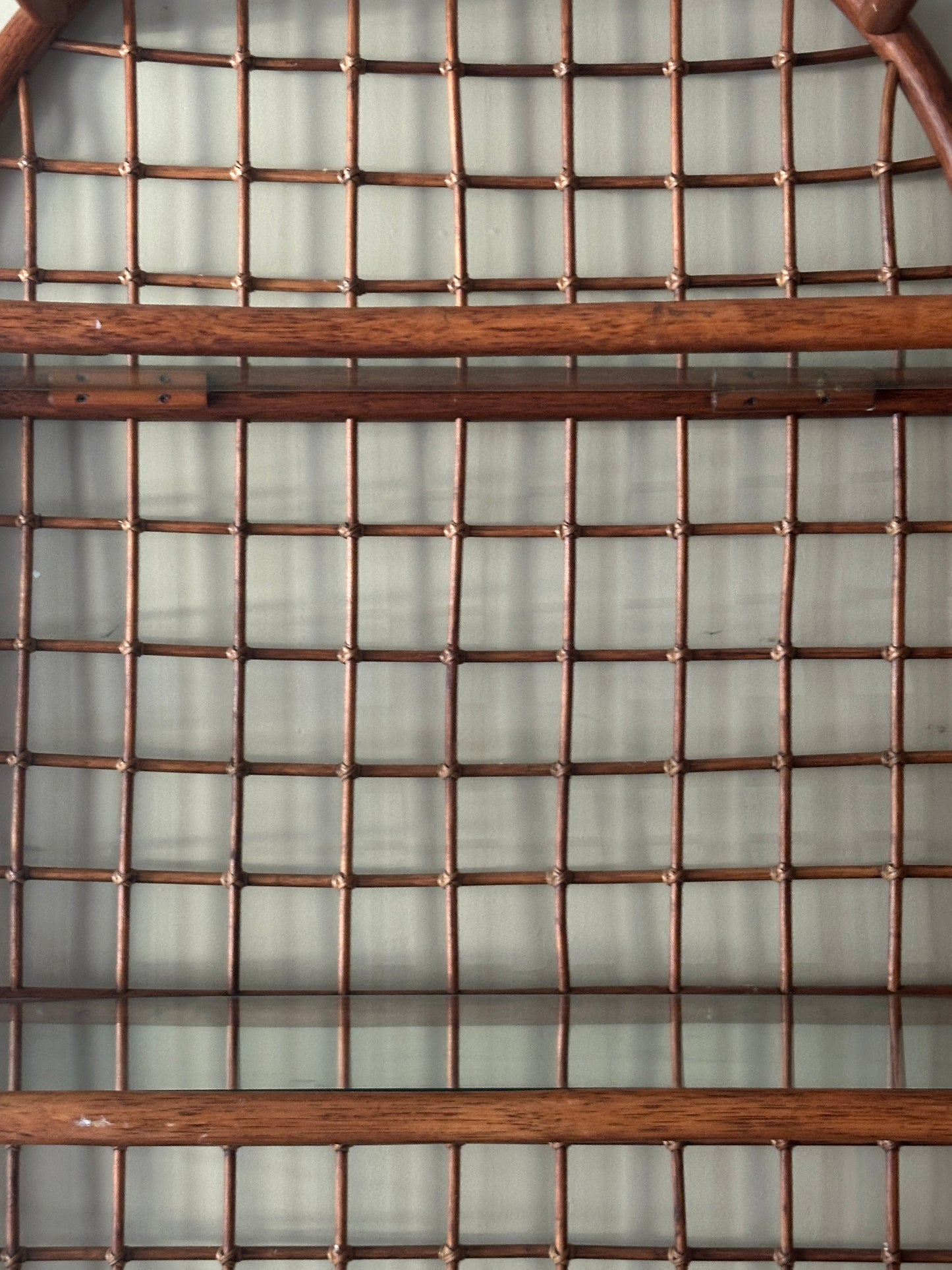Bamboo shelf
