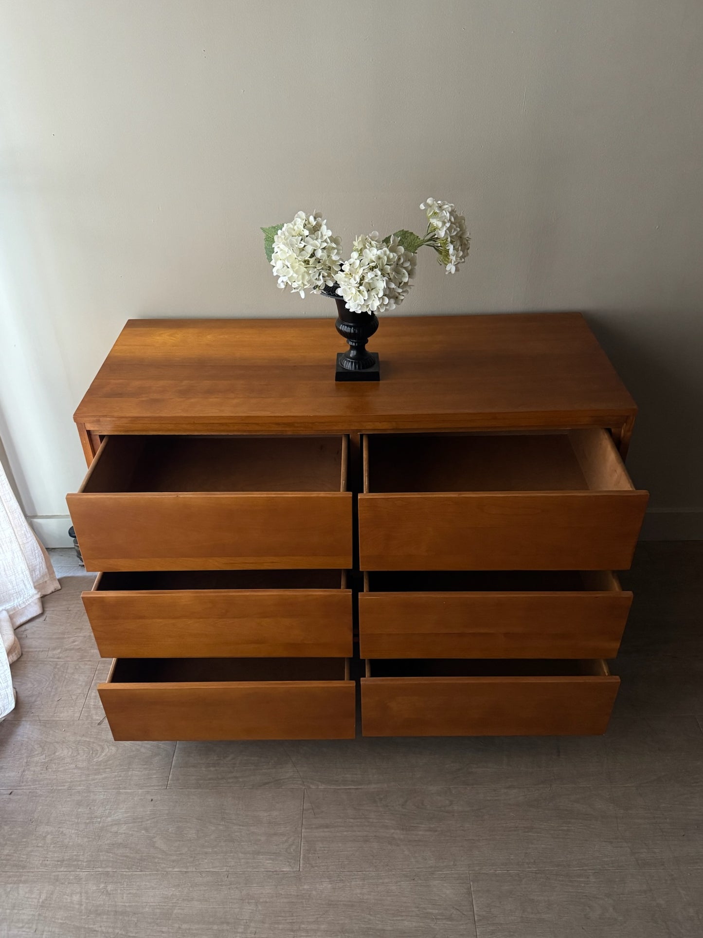Conant Ball maple 6 drawer dresser