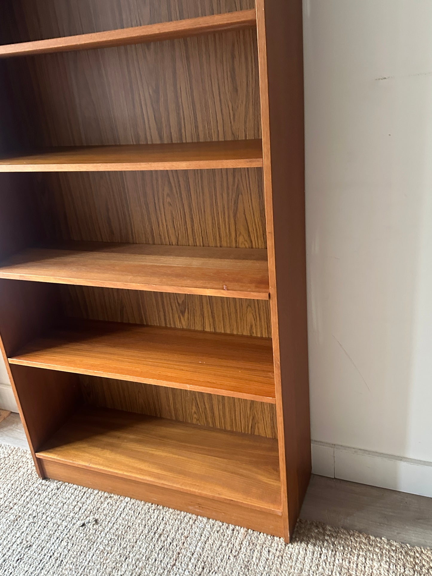 Teak bookcase