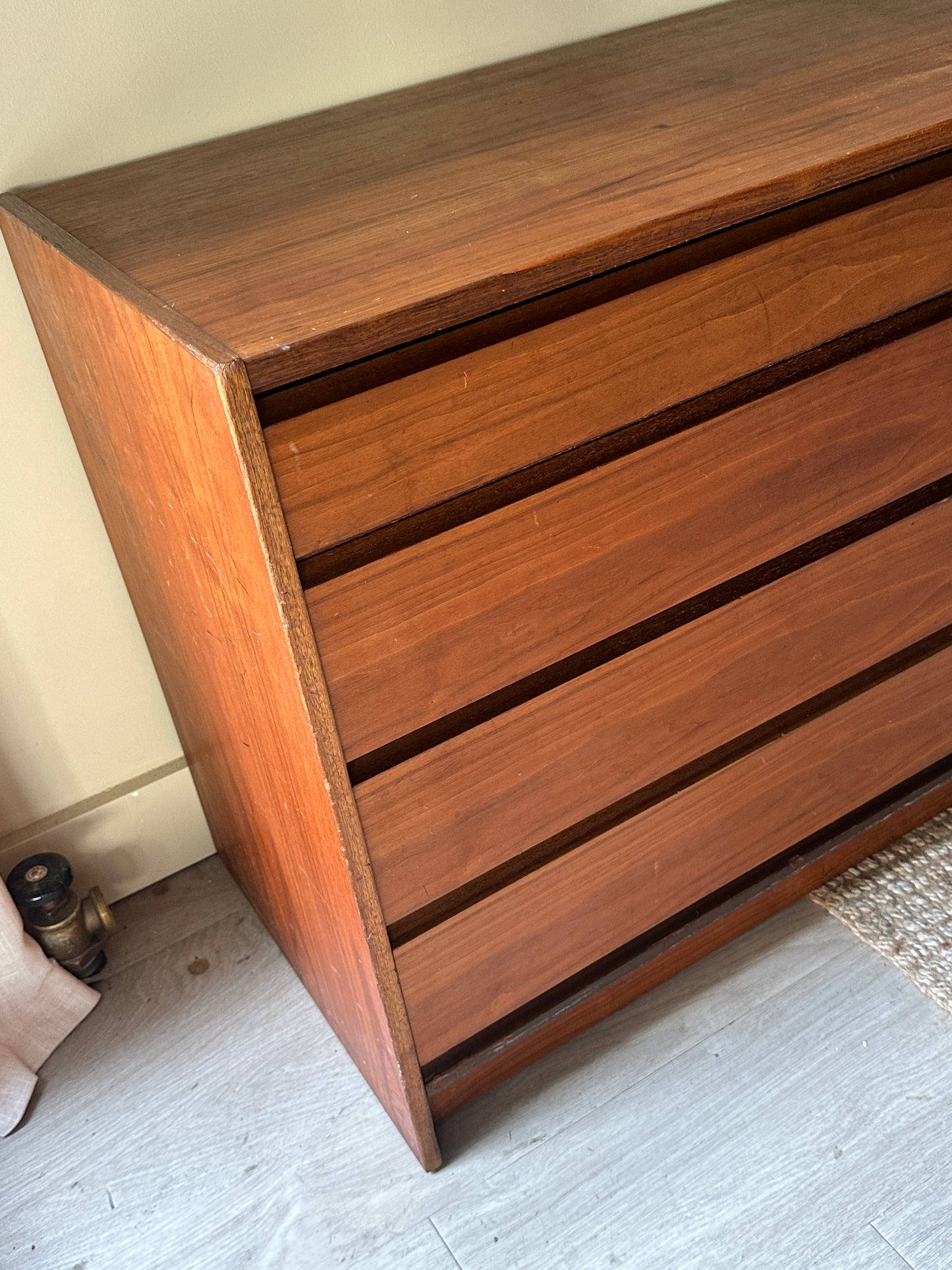 Walnut credenza