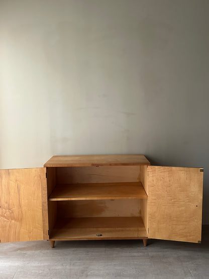 Small maple cabinet