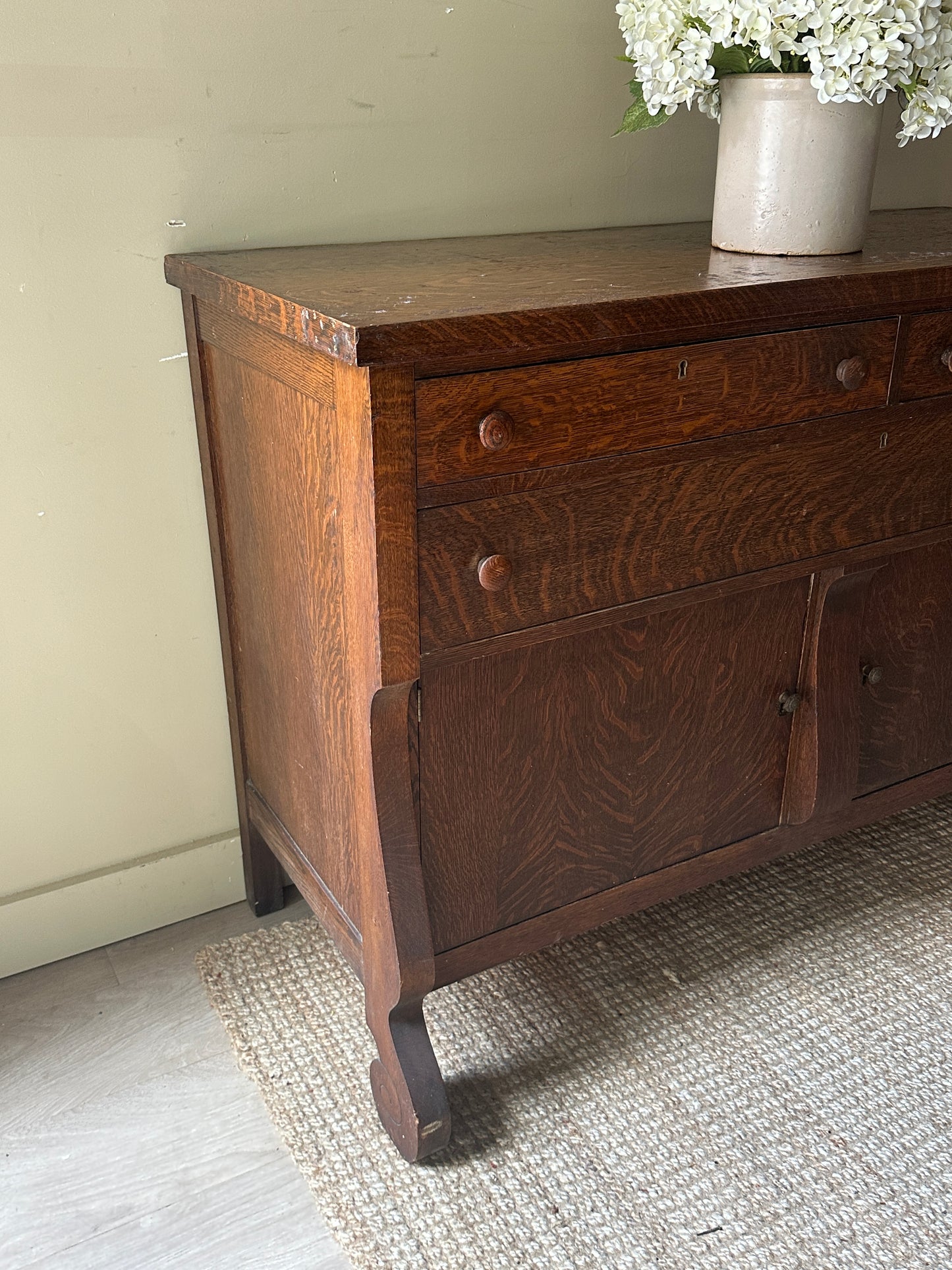 Oak sideboard