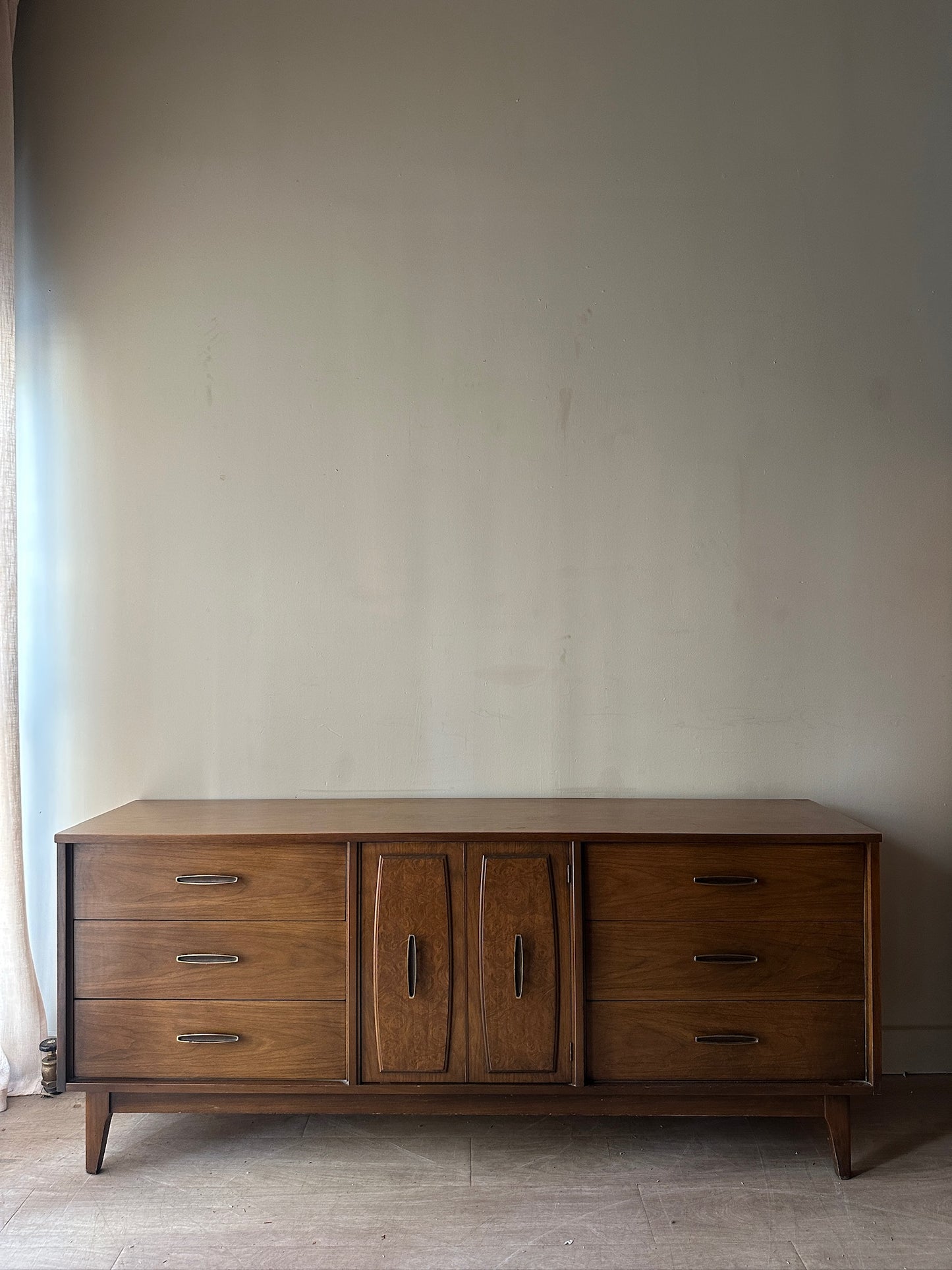 Walnut credenza
