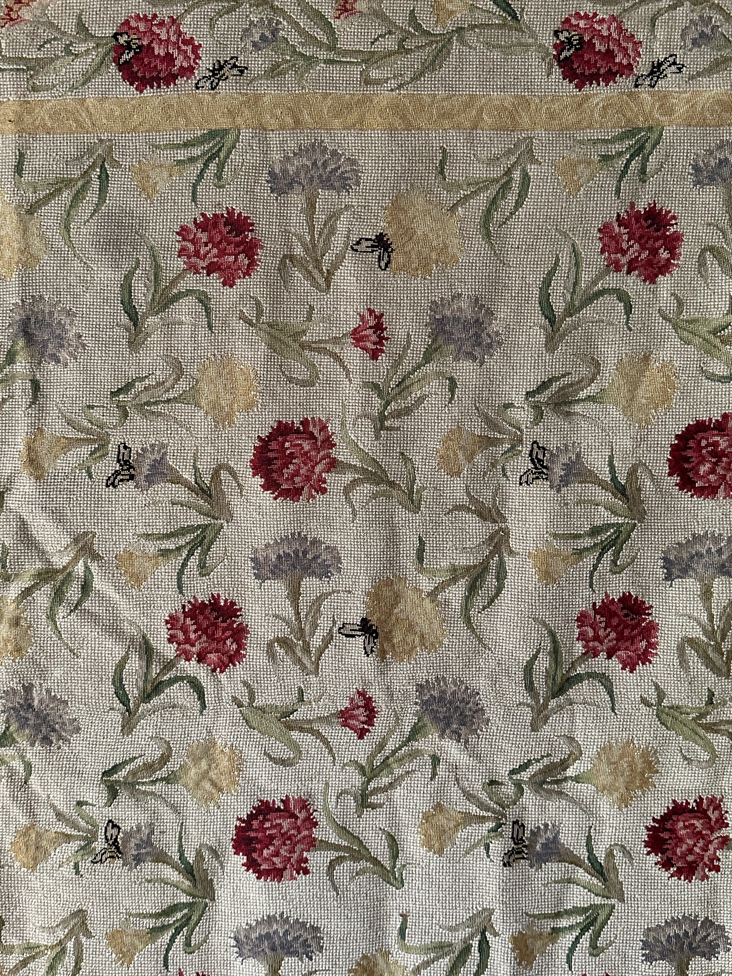 Portuguese needlepoint rug/tapestry