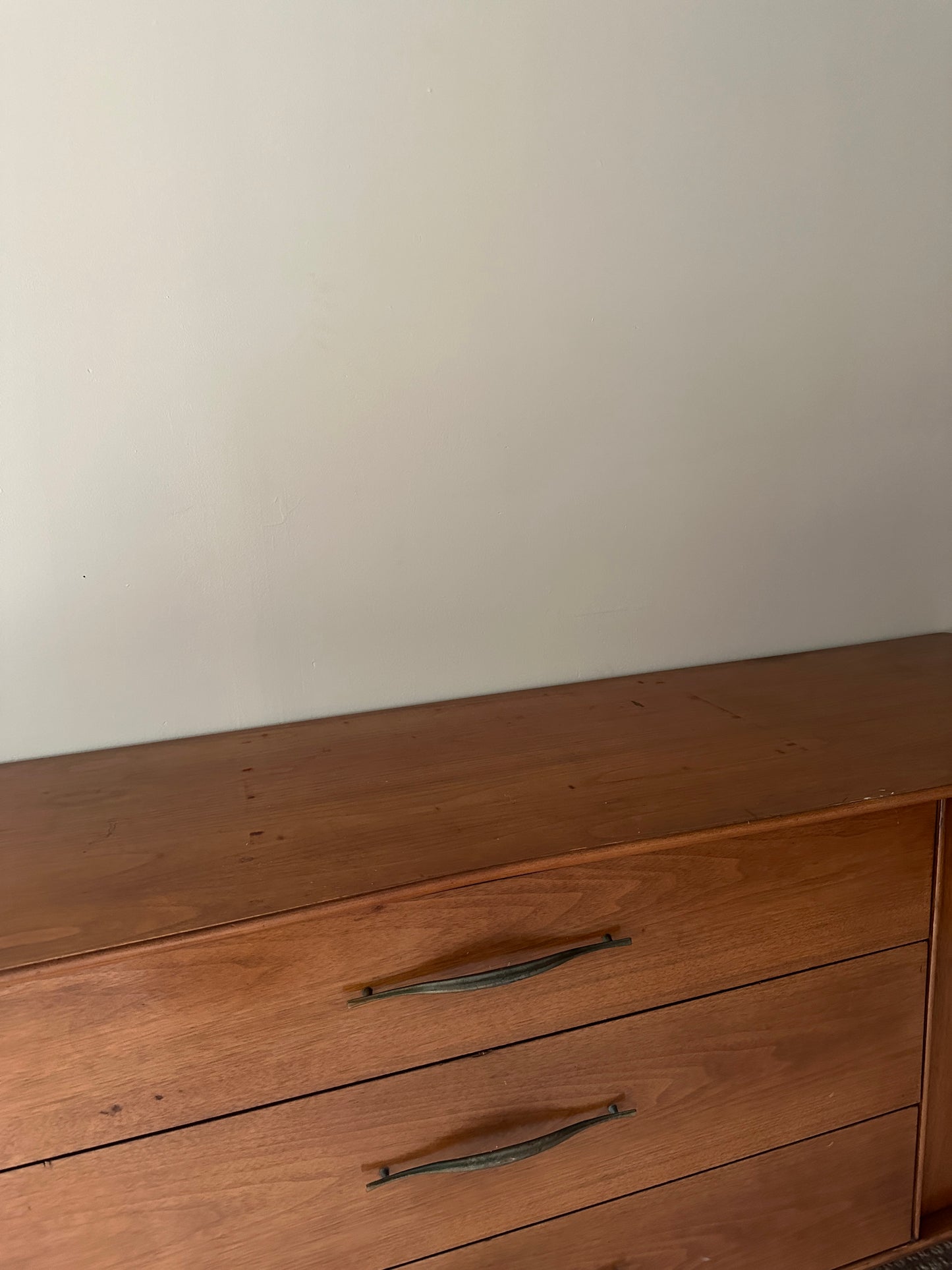 Walnut credenza
