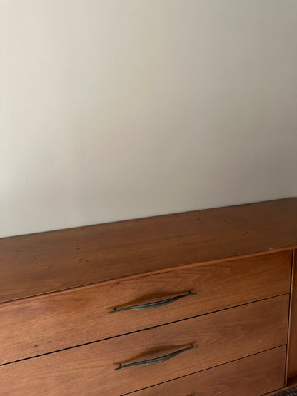 Walnut credenza