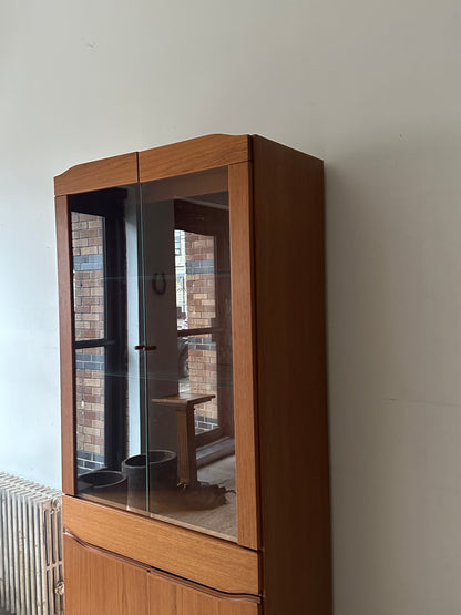 Danish teak hutch